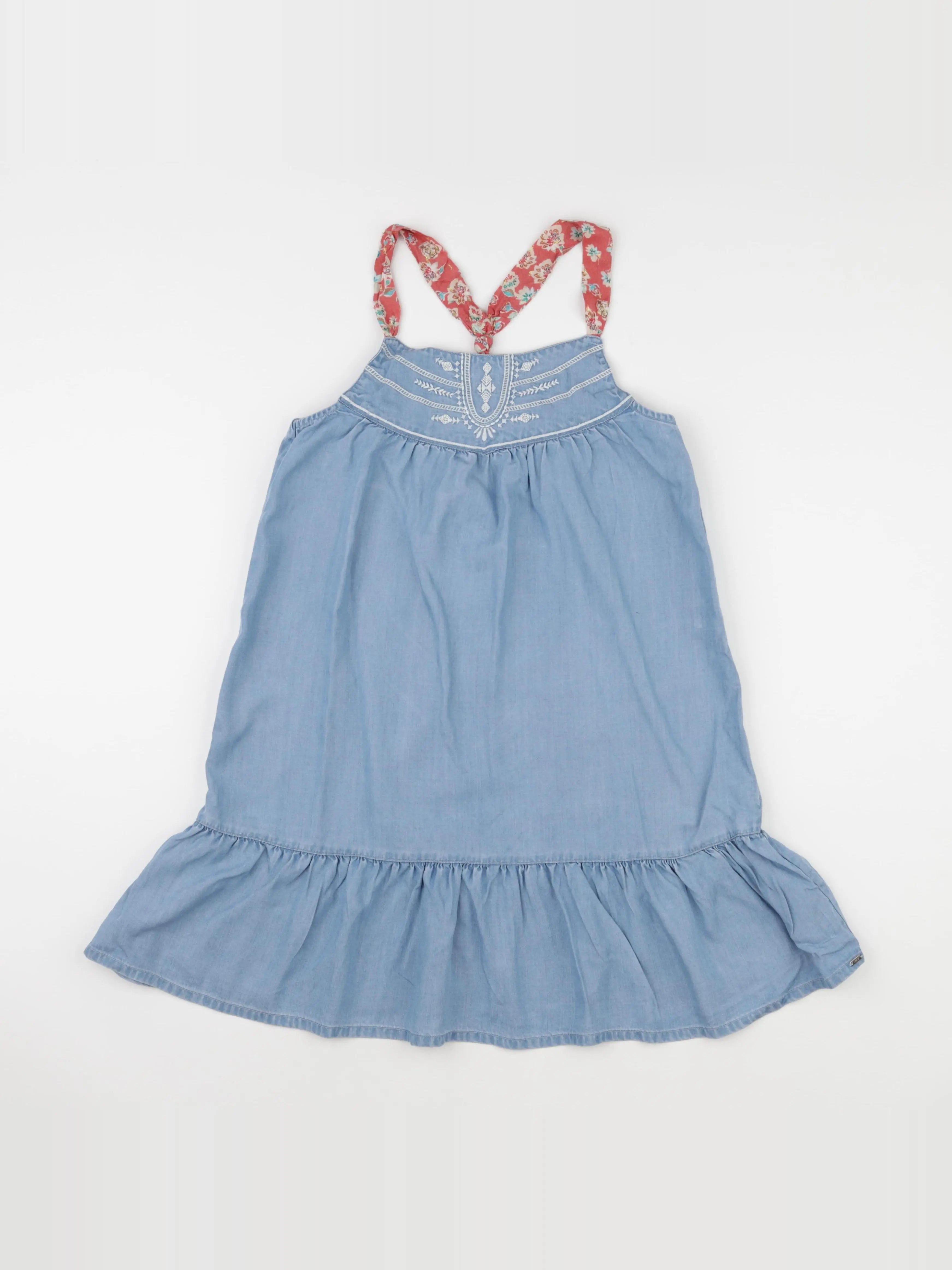 IKKS - robe bleu - 10 ans