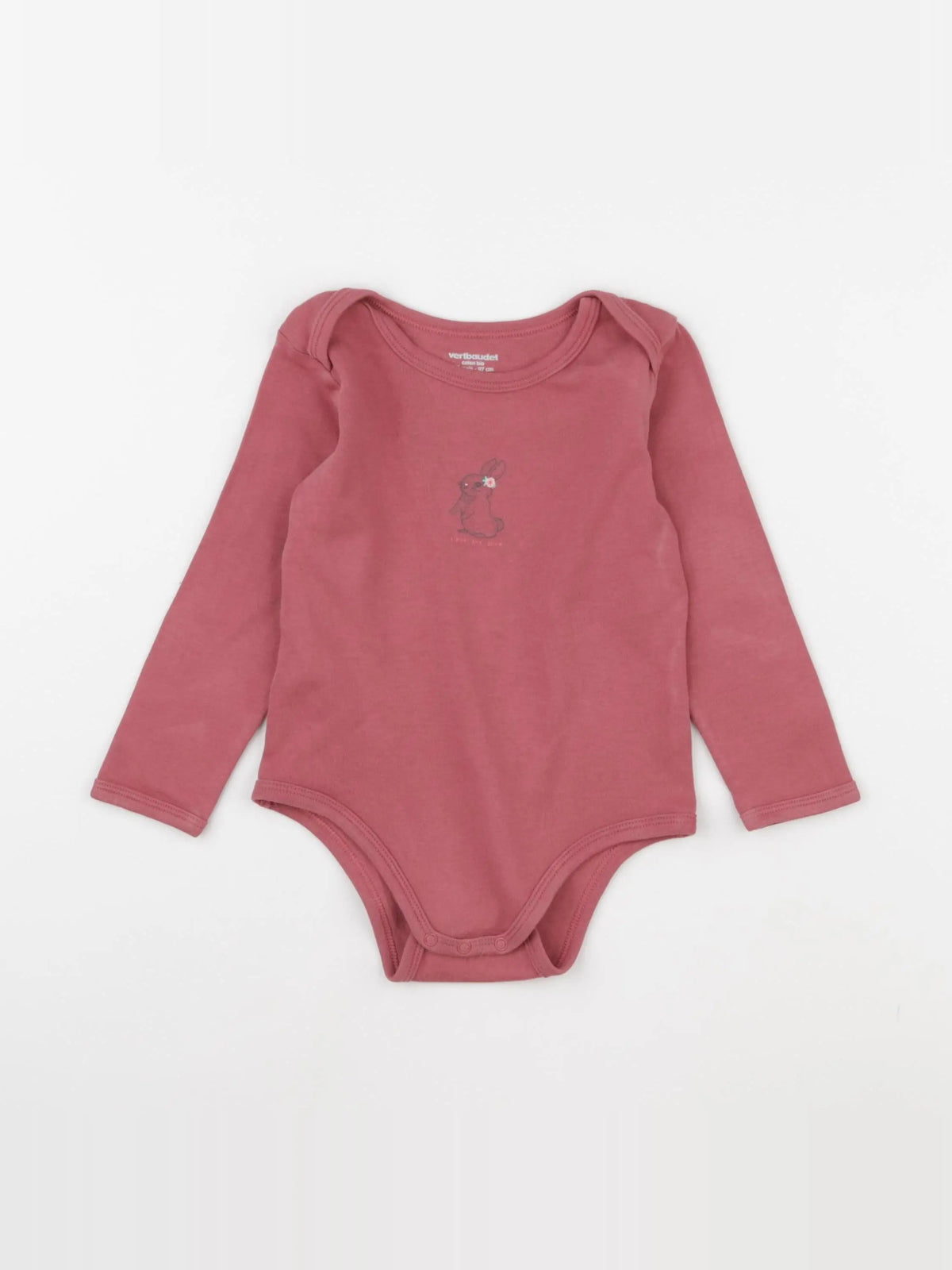 Vertbaudet - body rose - 36 mois