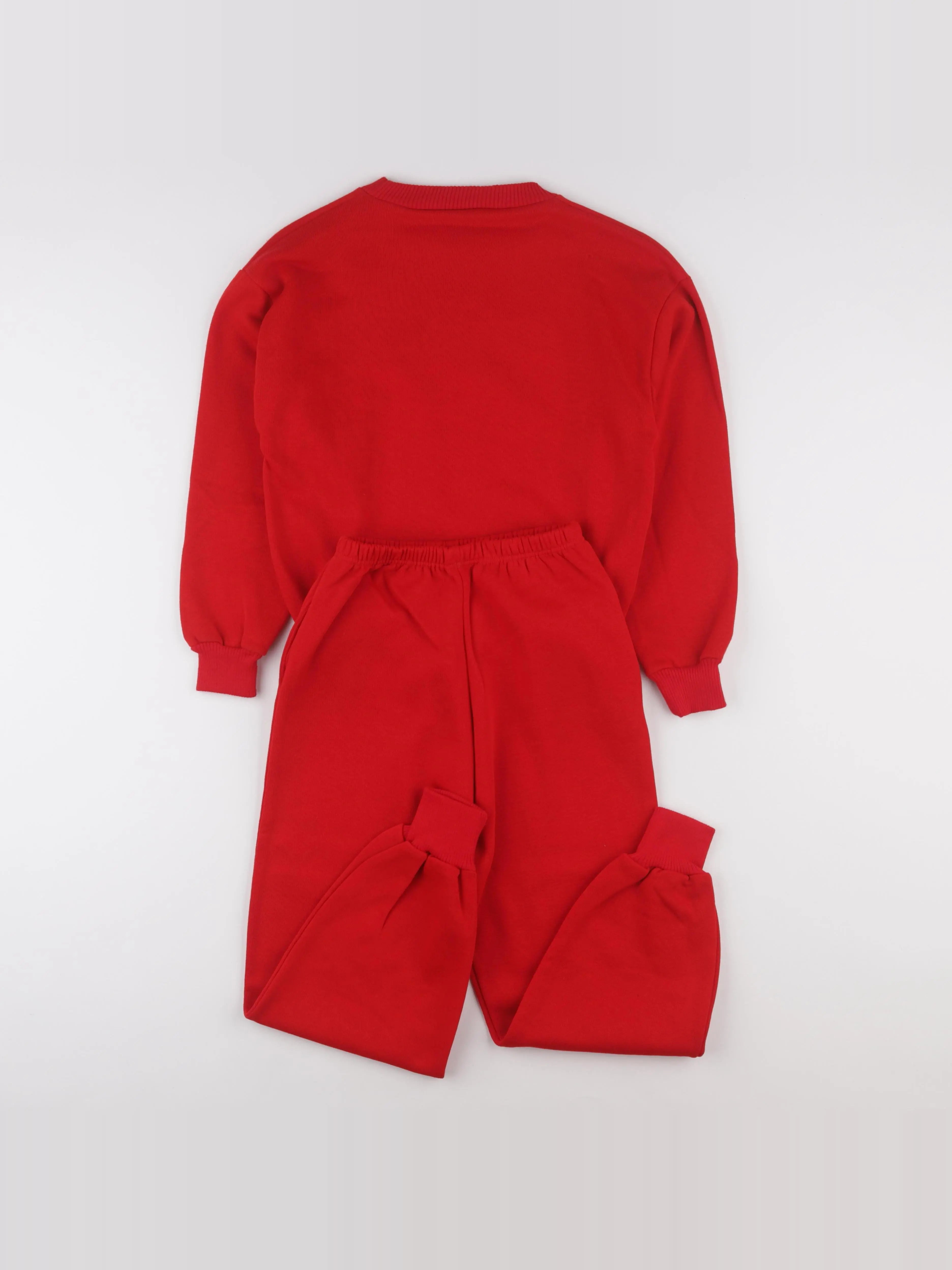 Vintage - ensemble rouge - 8 ans