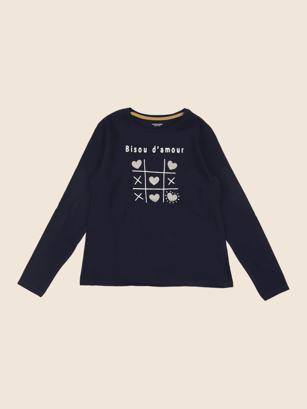Vertbaudet - tee-shirt bleu - 12 ans