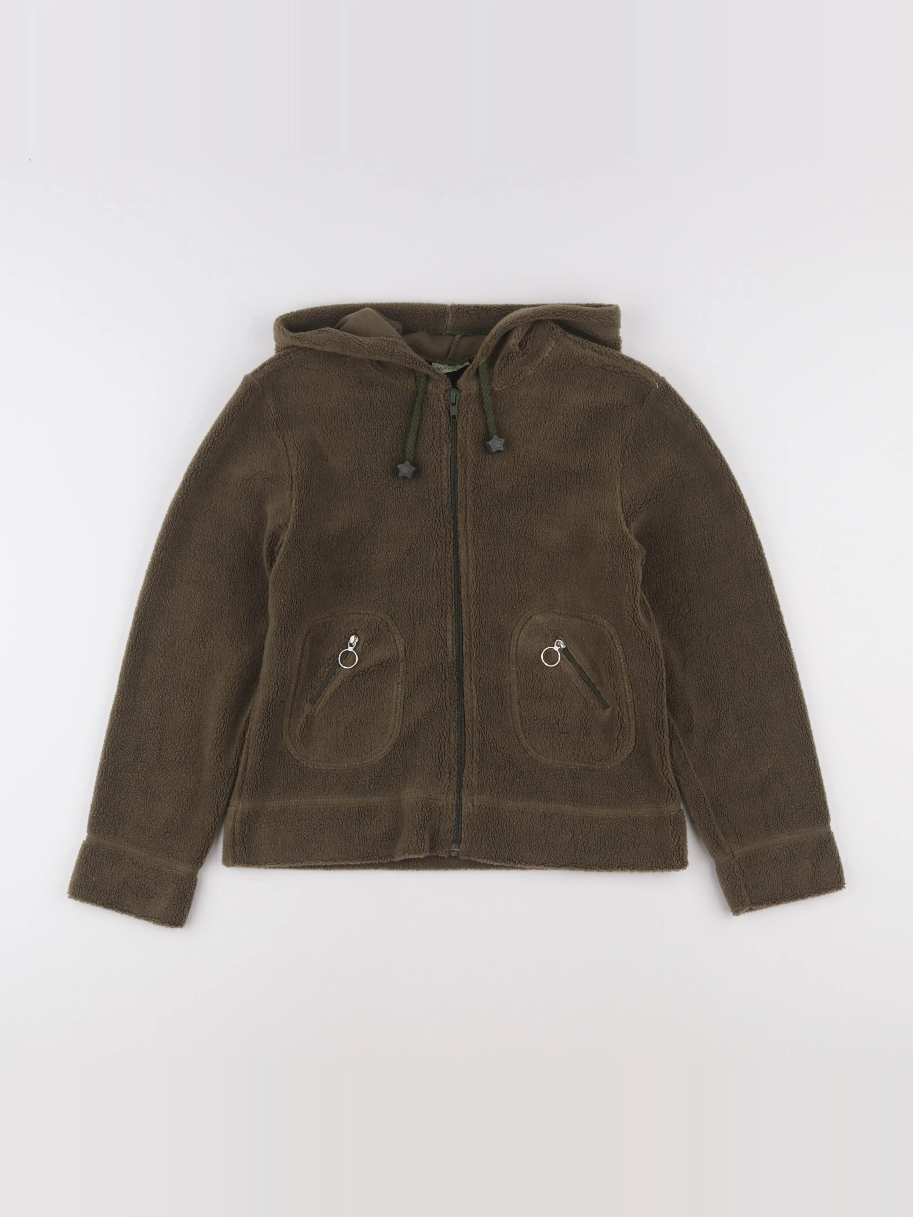 Vintage - polaire vert - 10 ans