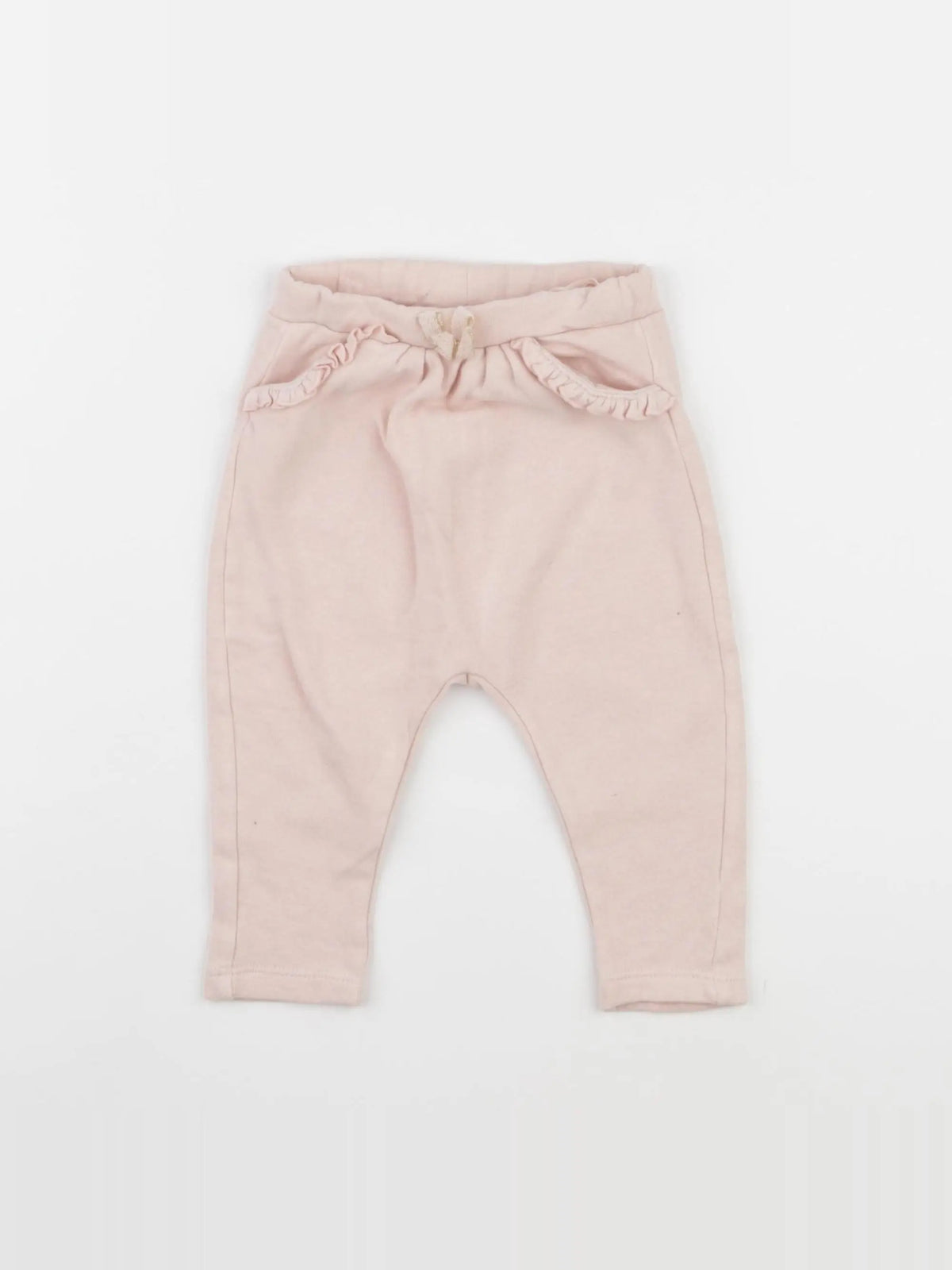 Tape à l'oeil - jogging doublé rose - 6 mois