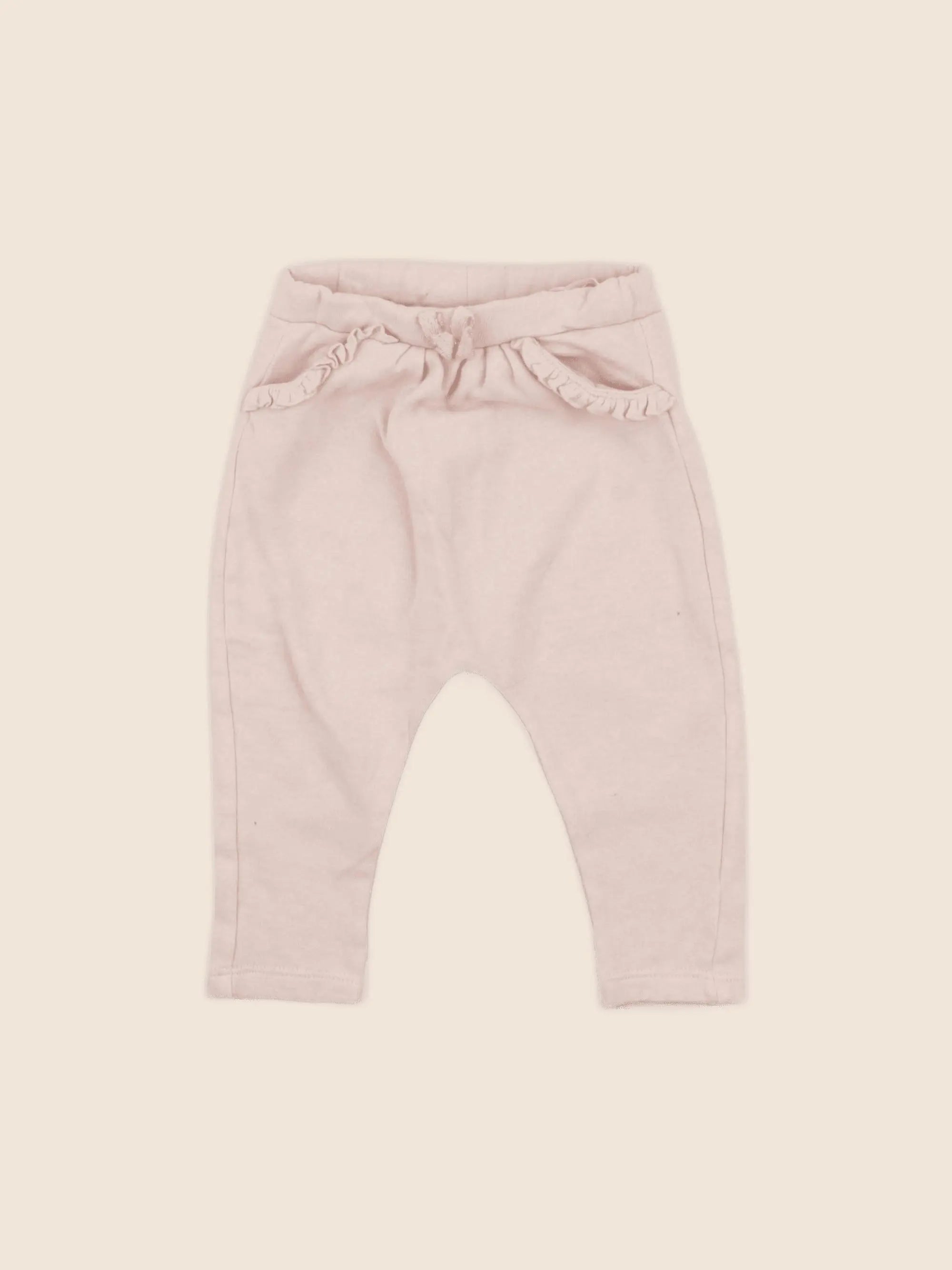 Tape à l'oeil - jogging doublé rose - 6 mois