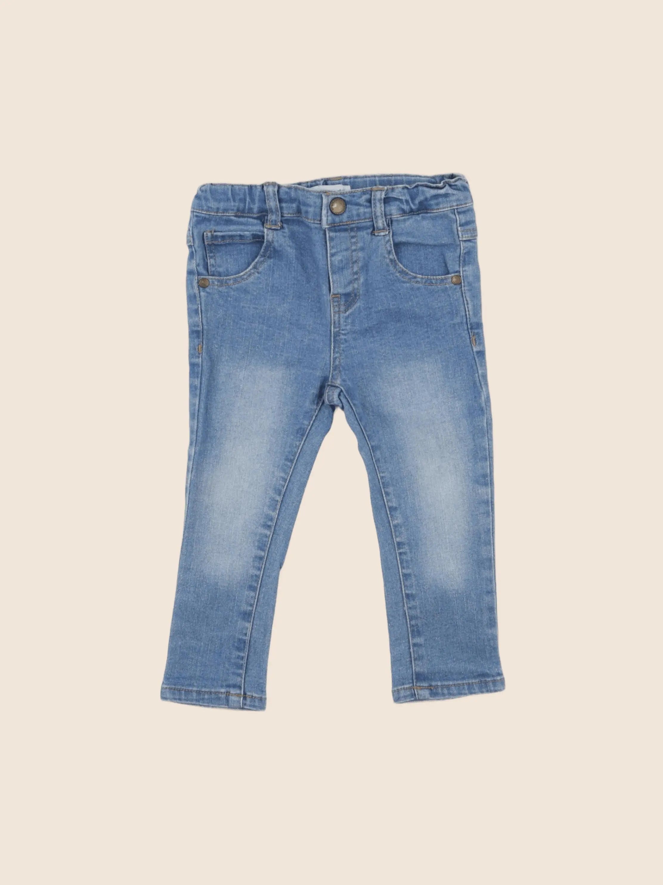 Vertbaudet - jean bleu - 18 mois