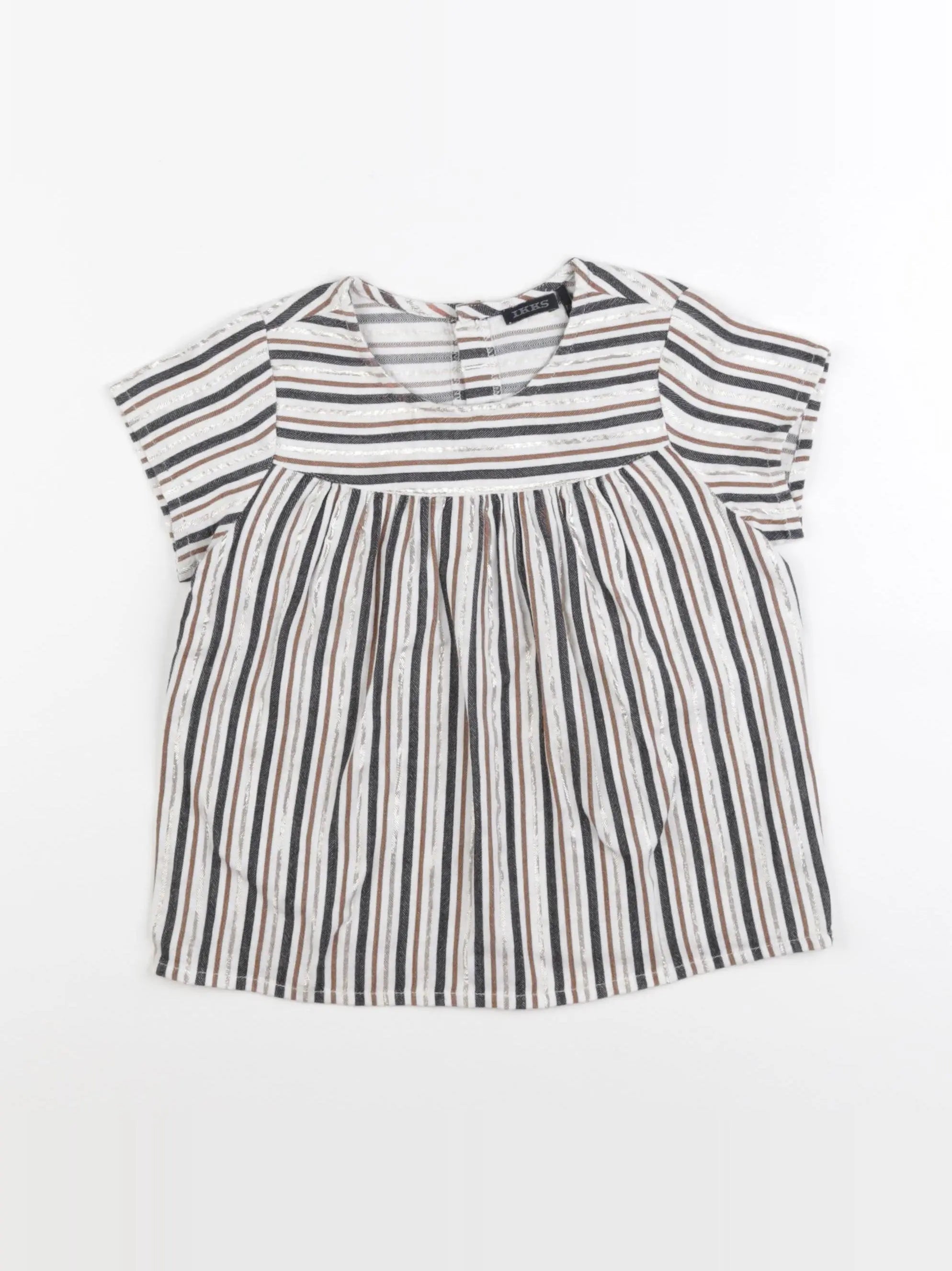 IKKS - blouse blanc - 6 ans
