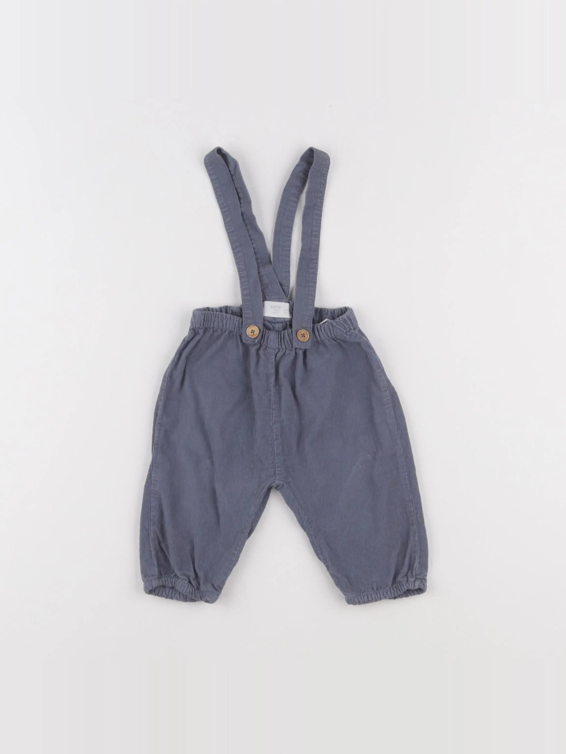 Mango - pantalon bleu - 3/6 mois