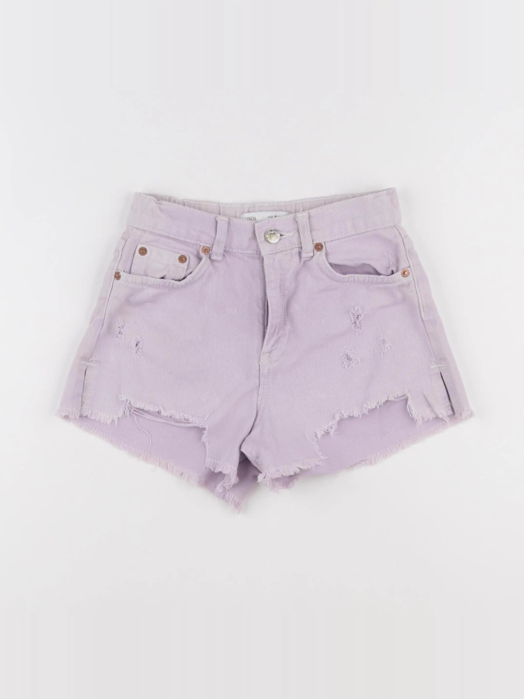 Zara - short violet - 9 ans