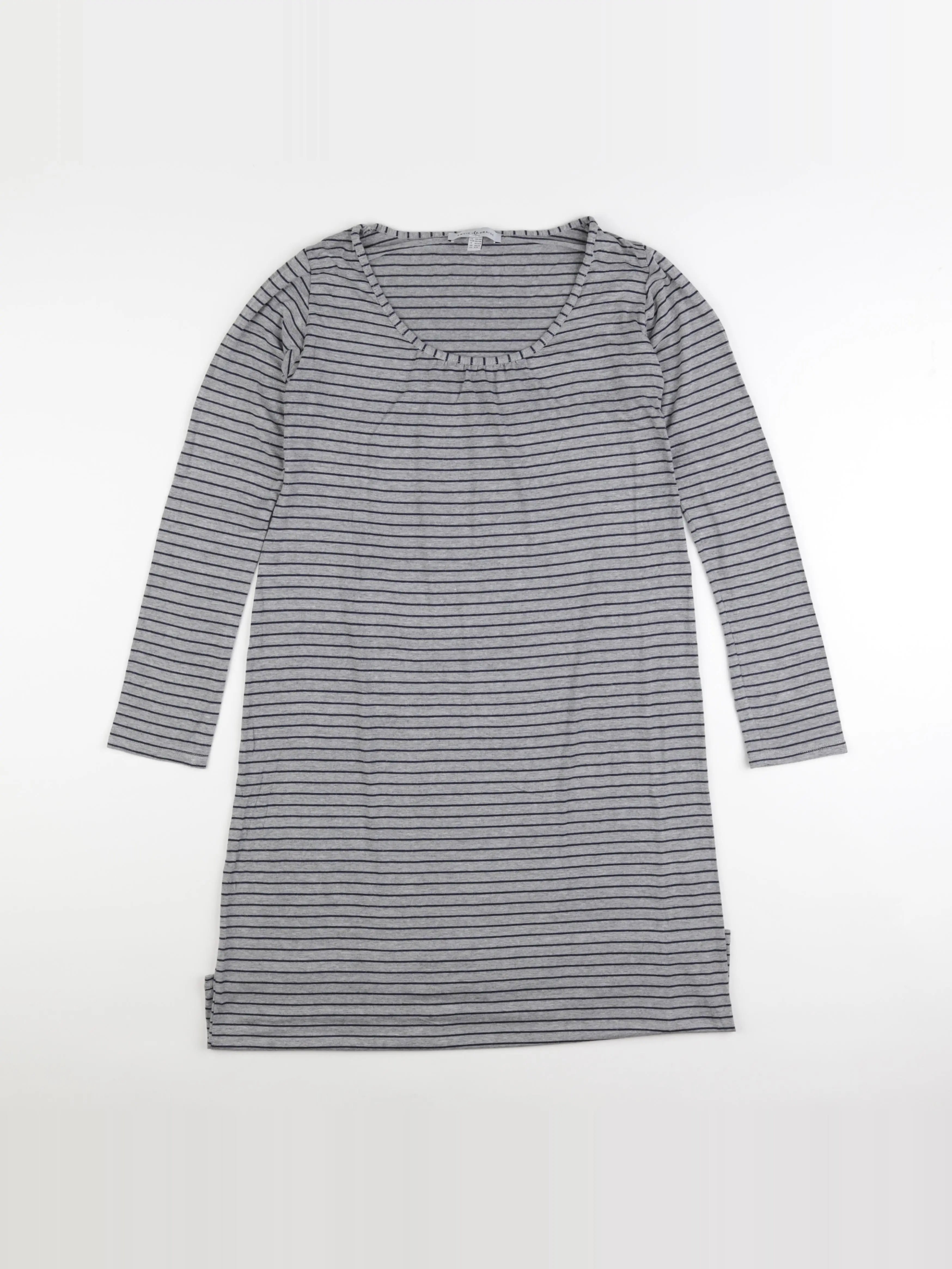 Envie de fraise - chemise de nuit grossesse gris - 38 à 40