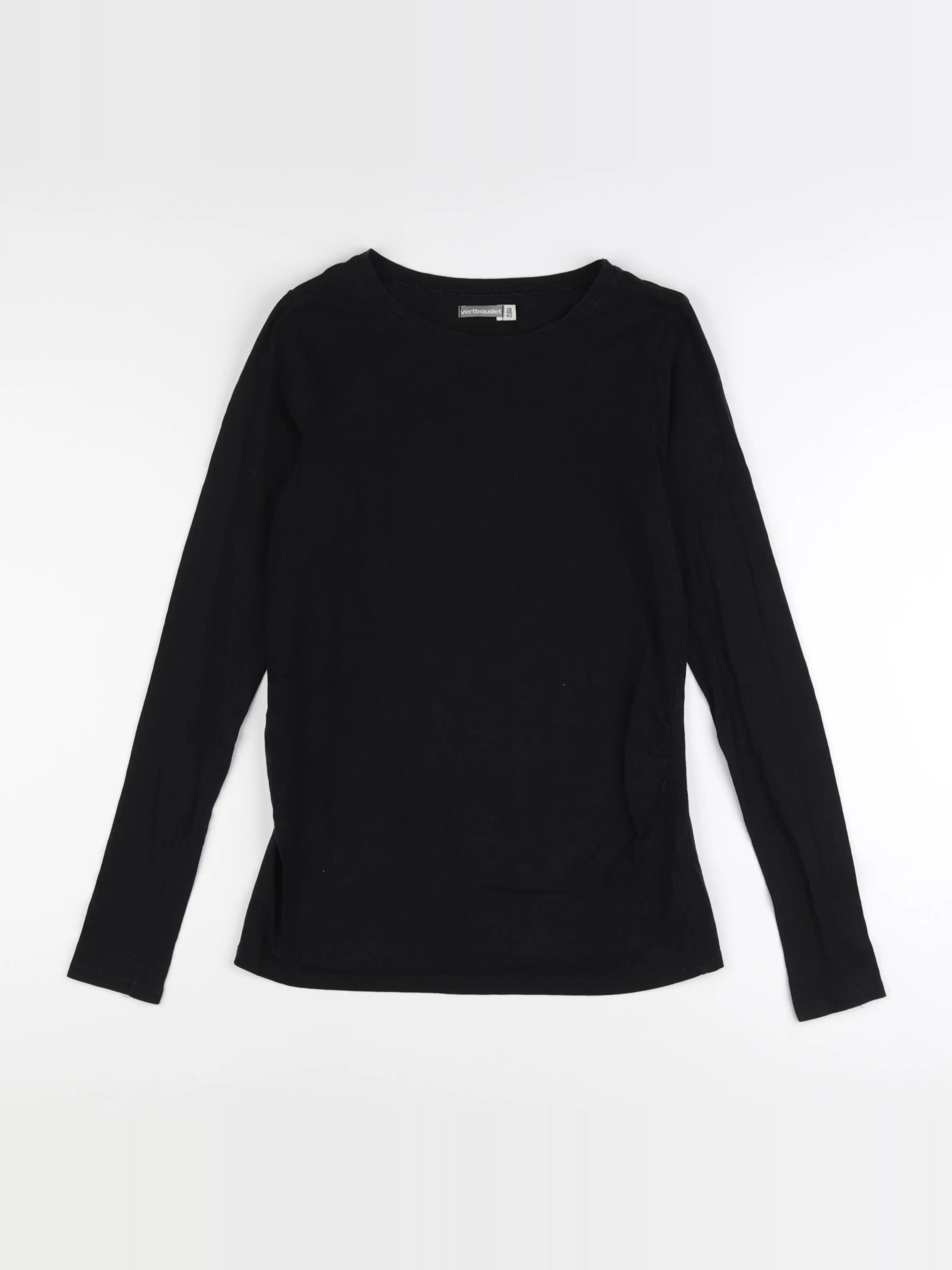Vertbaudet - tee-shirt grossesse noir - 38 à 40