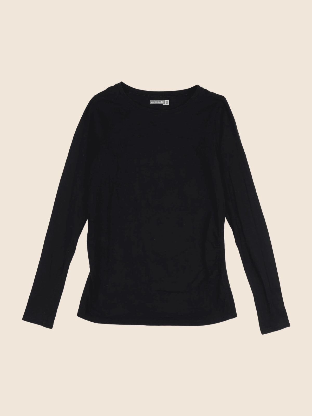 Vertbaudet - tee-shirt grossesse noir - 38 à 40