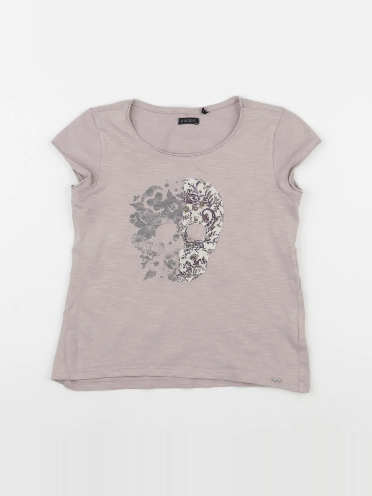 IKKS - tee-shirt rose - 8 ans