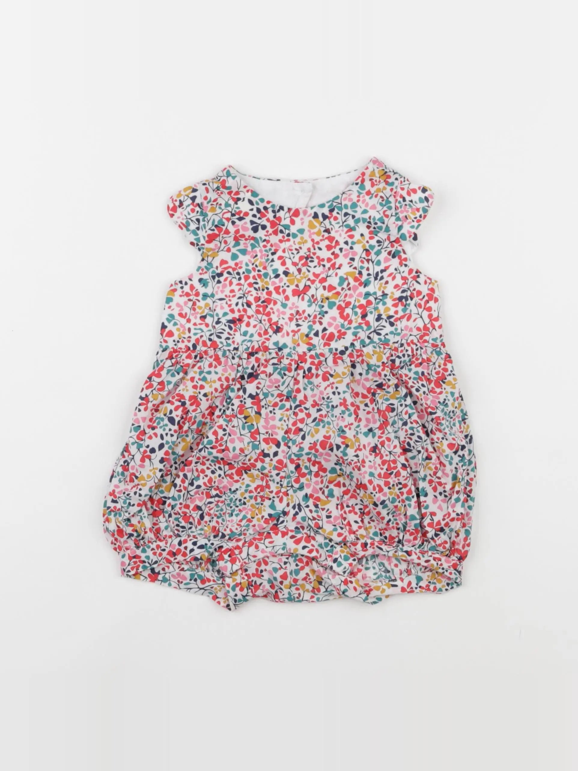 Jacadi - combinaison liberty multicolore - 6 mois