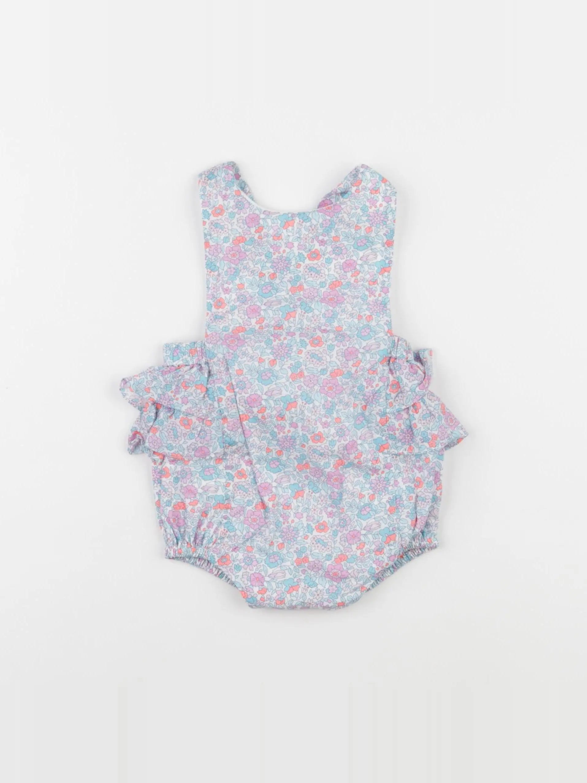 Jacadi - combinaison liberty multicolore - 6 mois