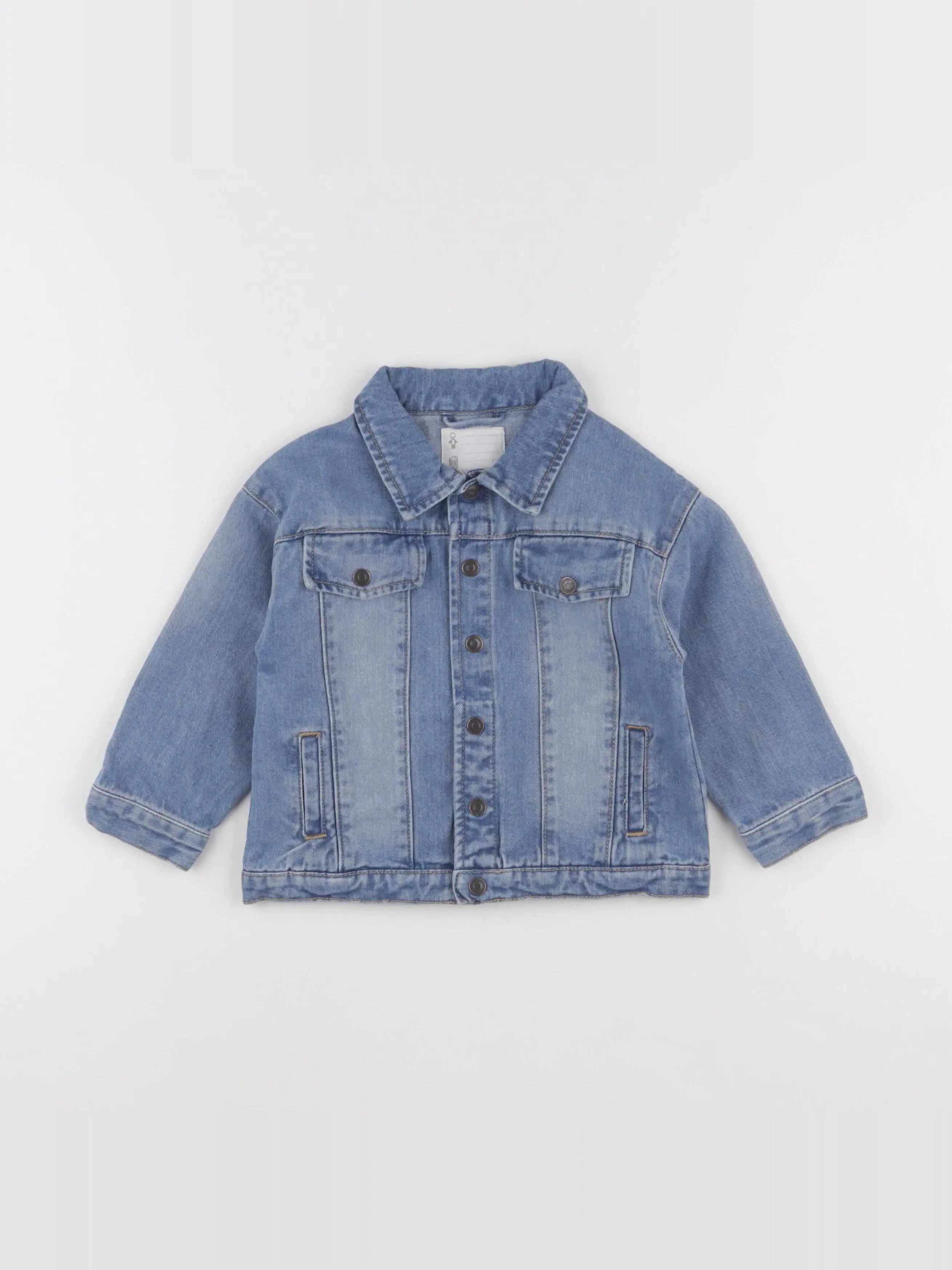 Vertbaudet - veste bleu - 24 mois