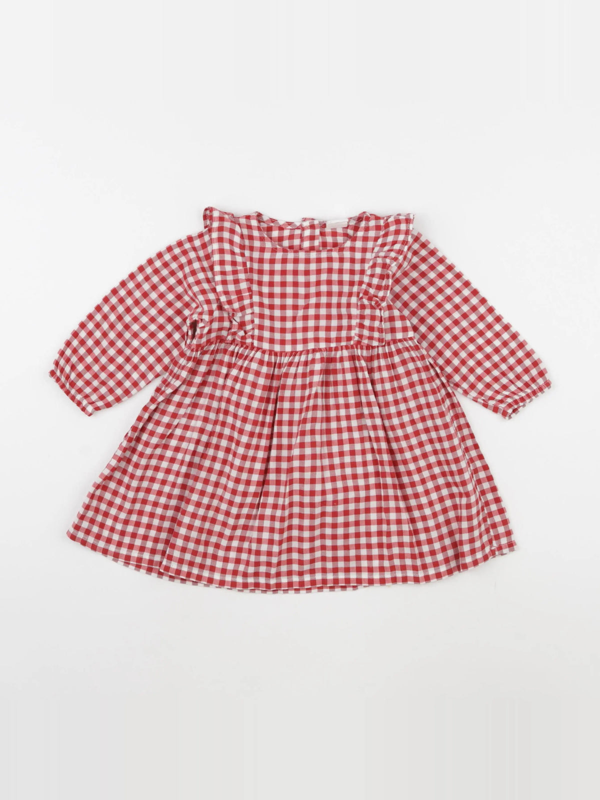 H&M - robe rouge - 9 mois