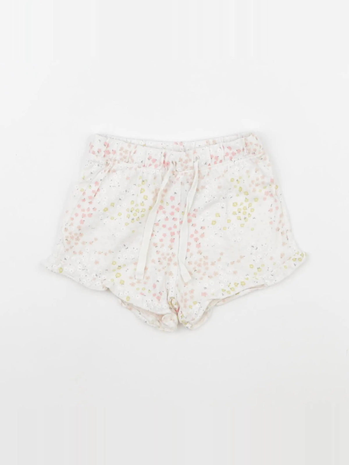 H&M - short blanc - 18 mois