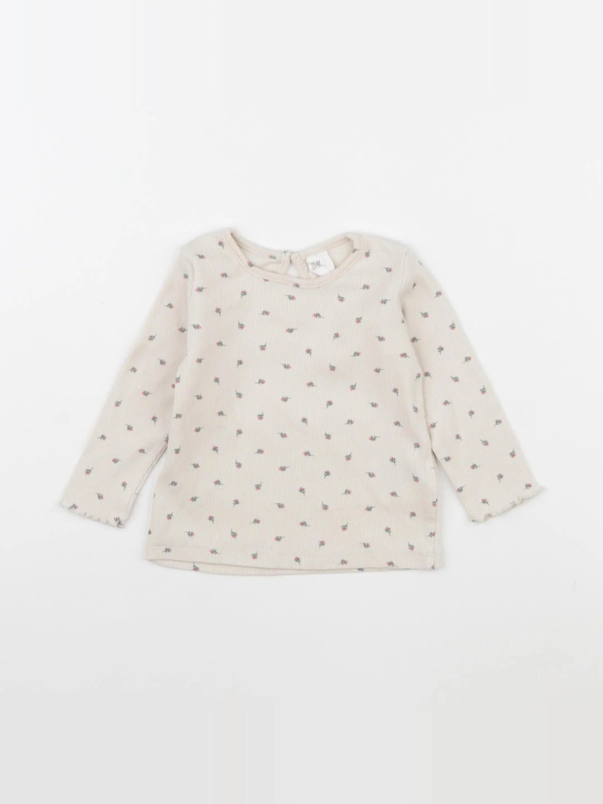 H&M - tee-shirt beige - 6 mois