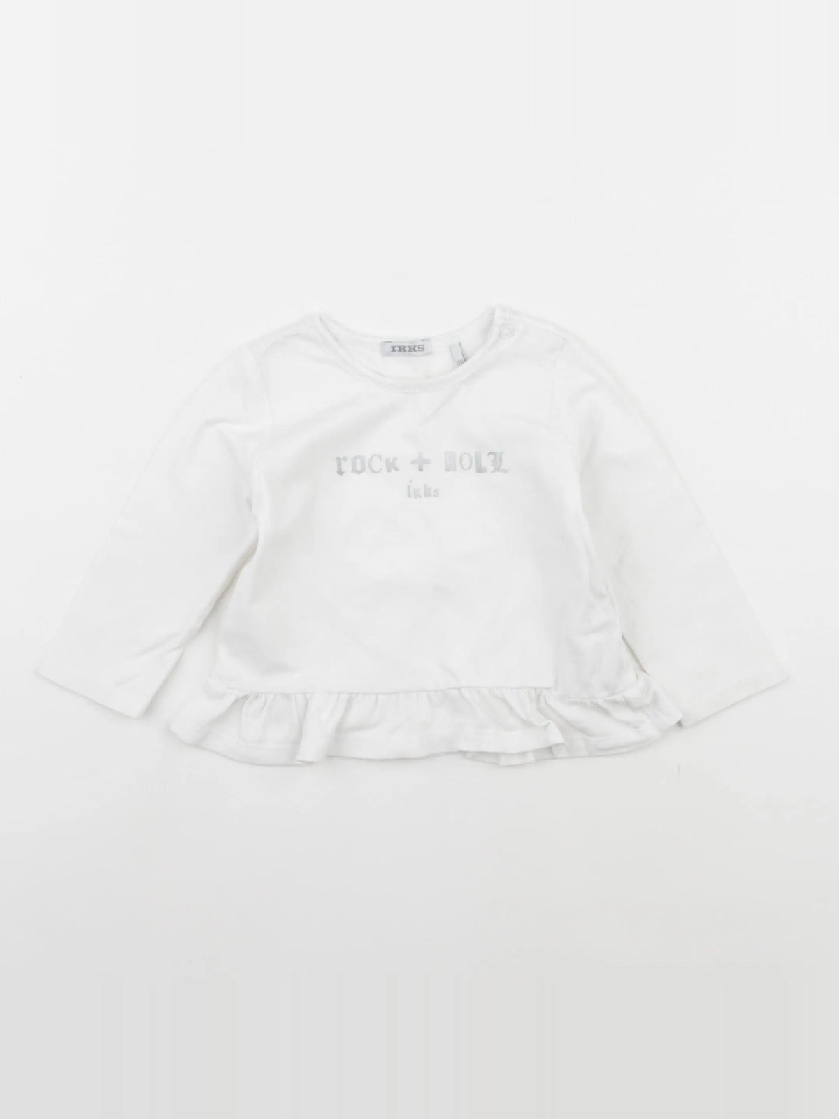 IKKS - tee-shirt blanc - 12 mois