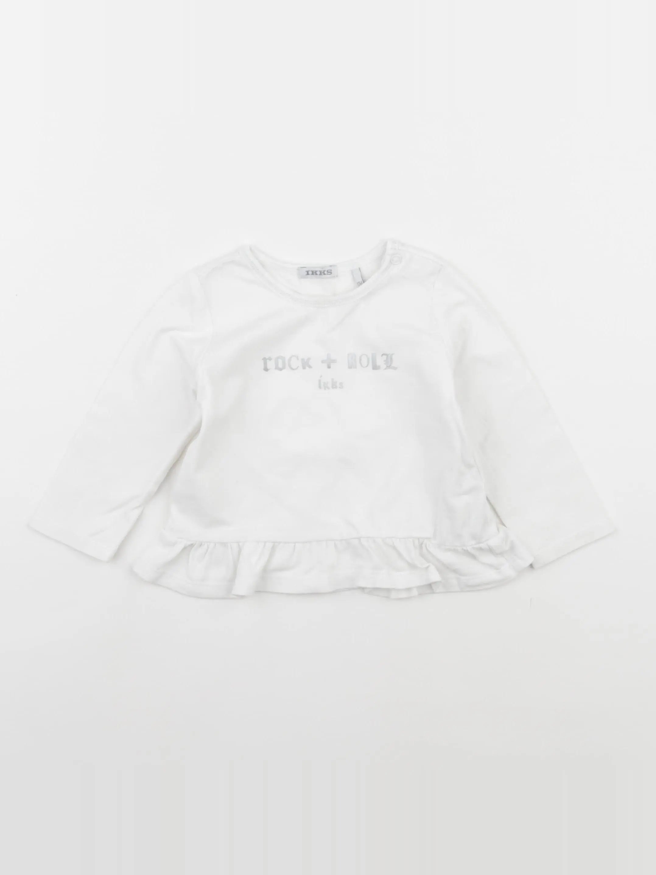 IKKS - tee-shirt blanc - 12 mois