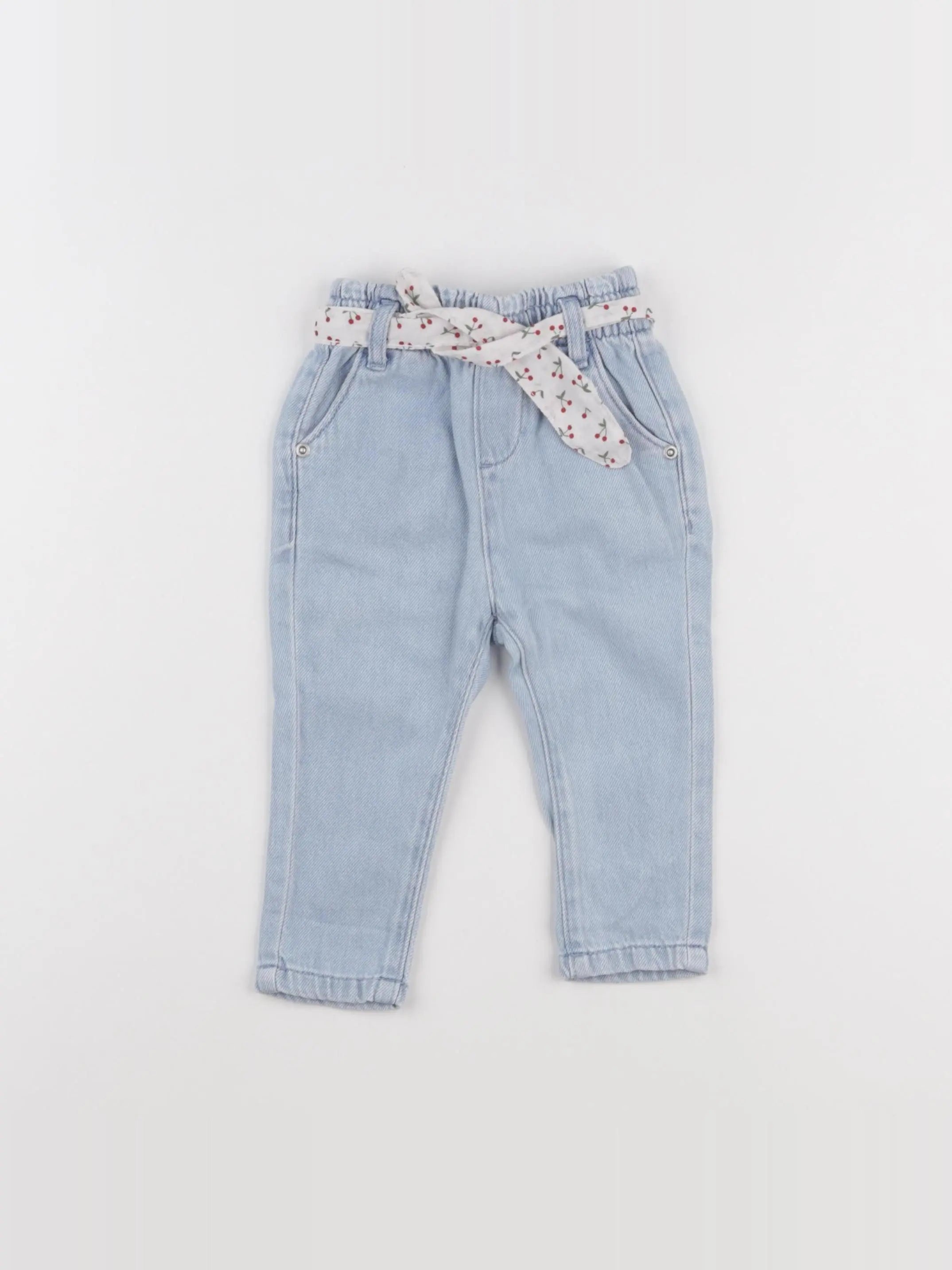 Vertbaudet - jean bleu - 6 mois