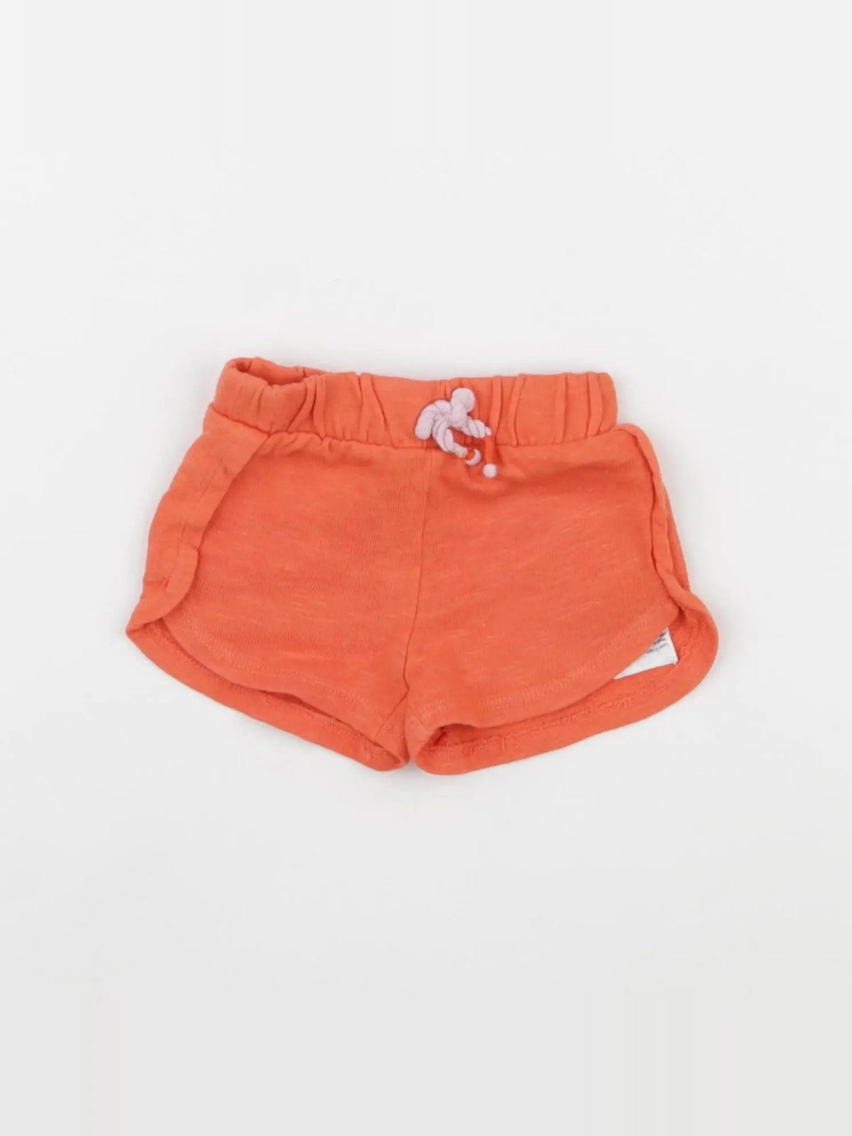 Vertbaudet - short orange - 3 mois