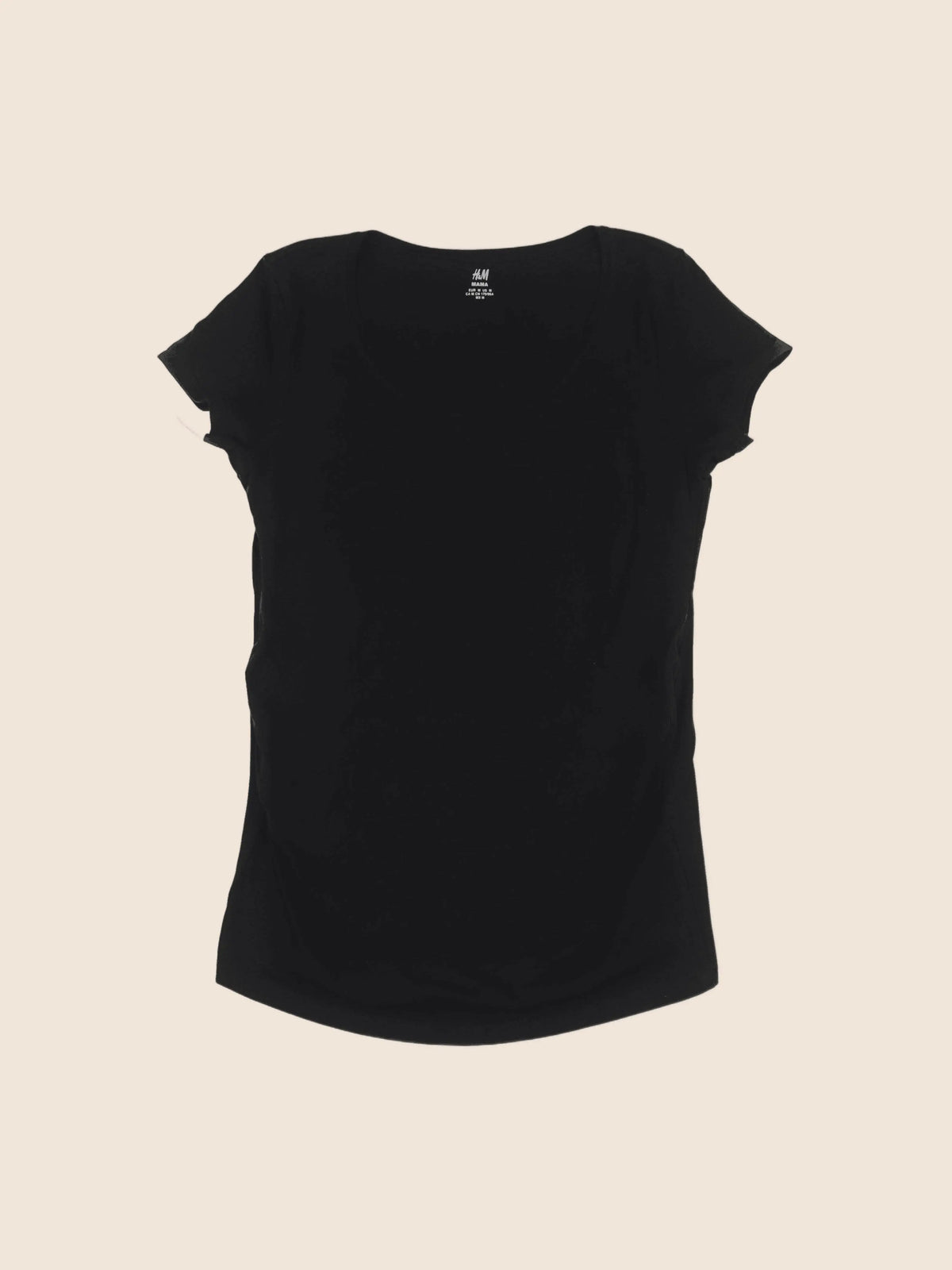 H&M - tee-shirt grossesse noir - 40 à 42
