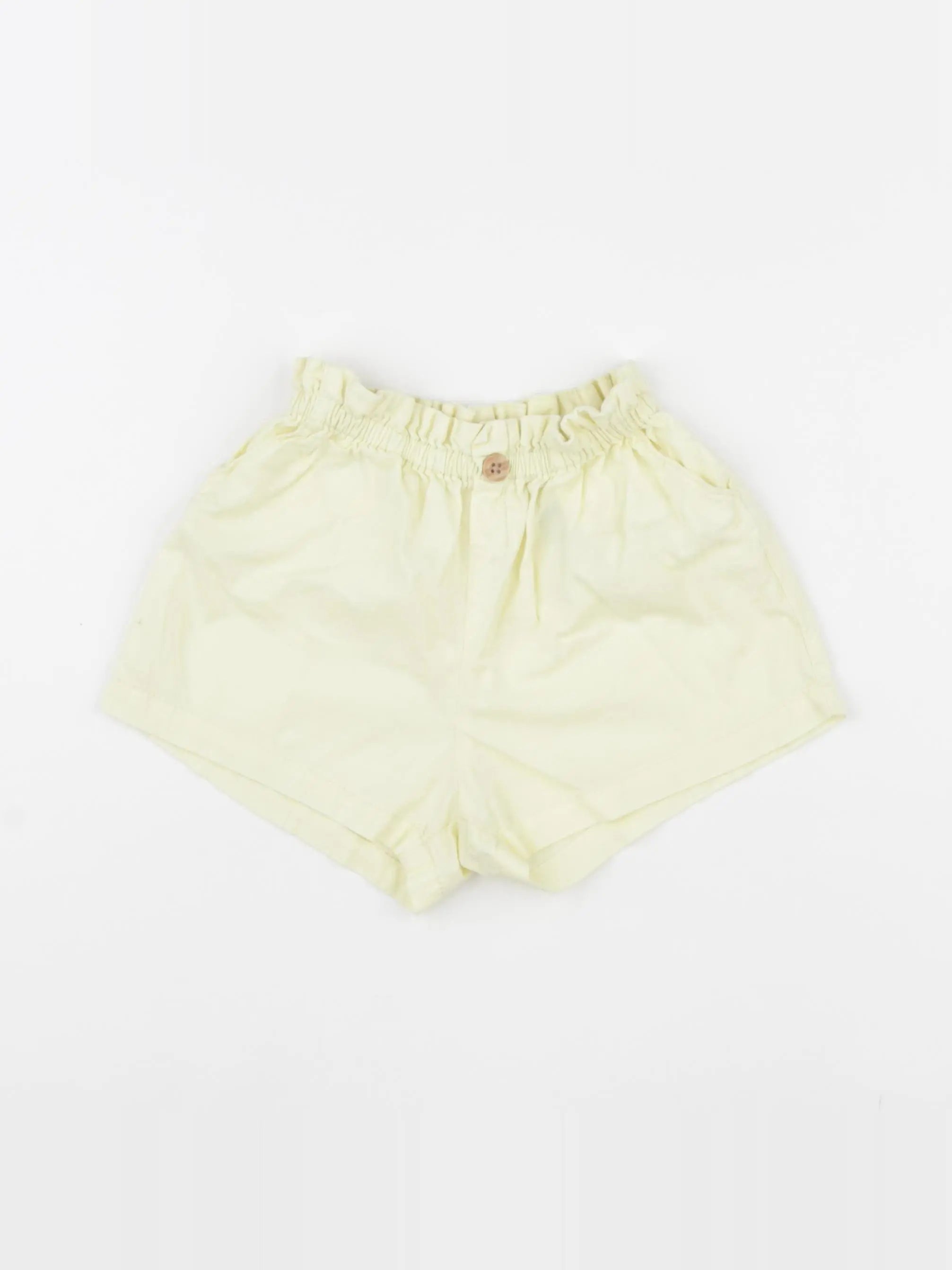 H&M - short jaune - 9/12 mois
