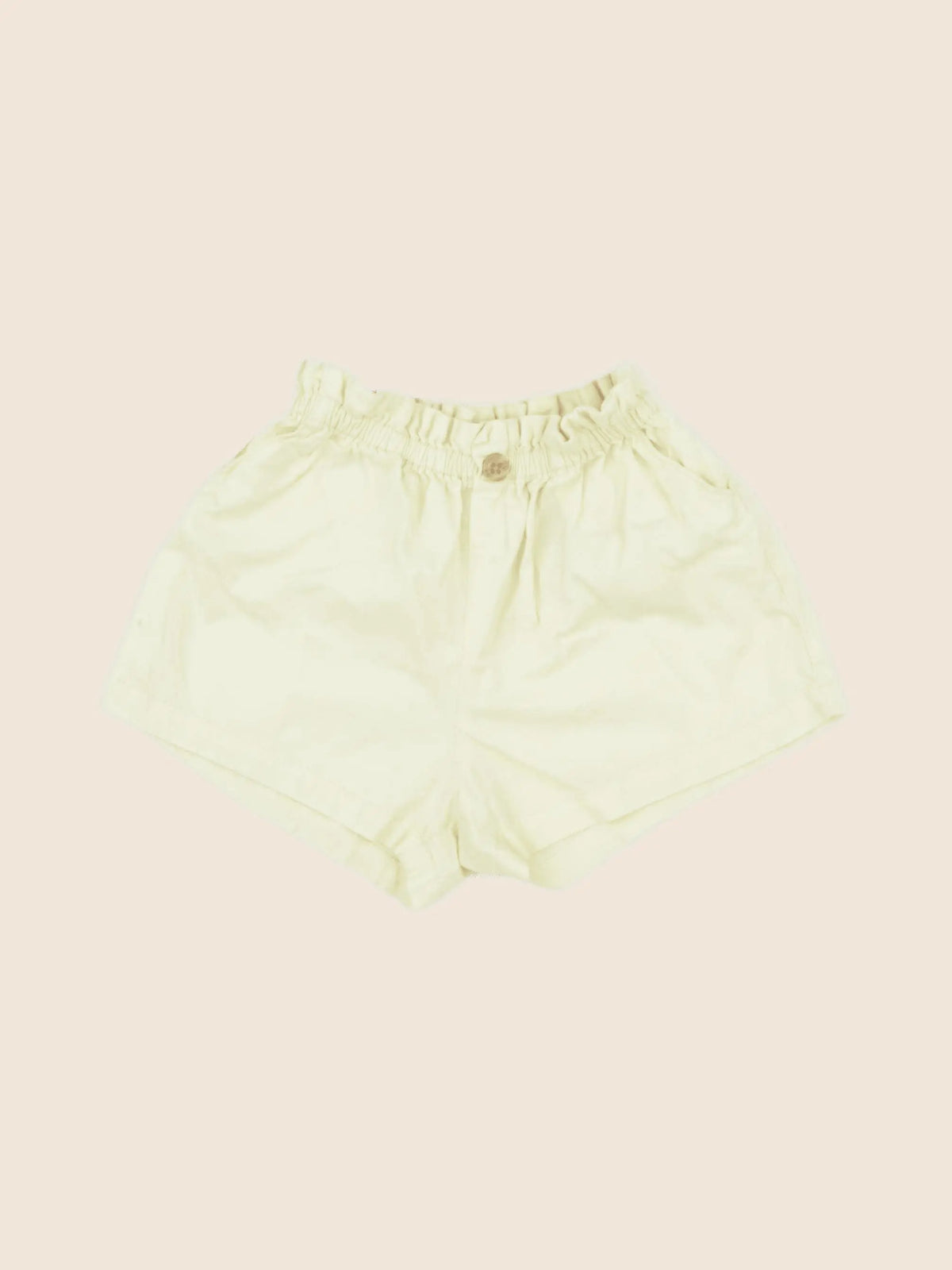 H&M - short jaune - 9/12 mois