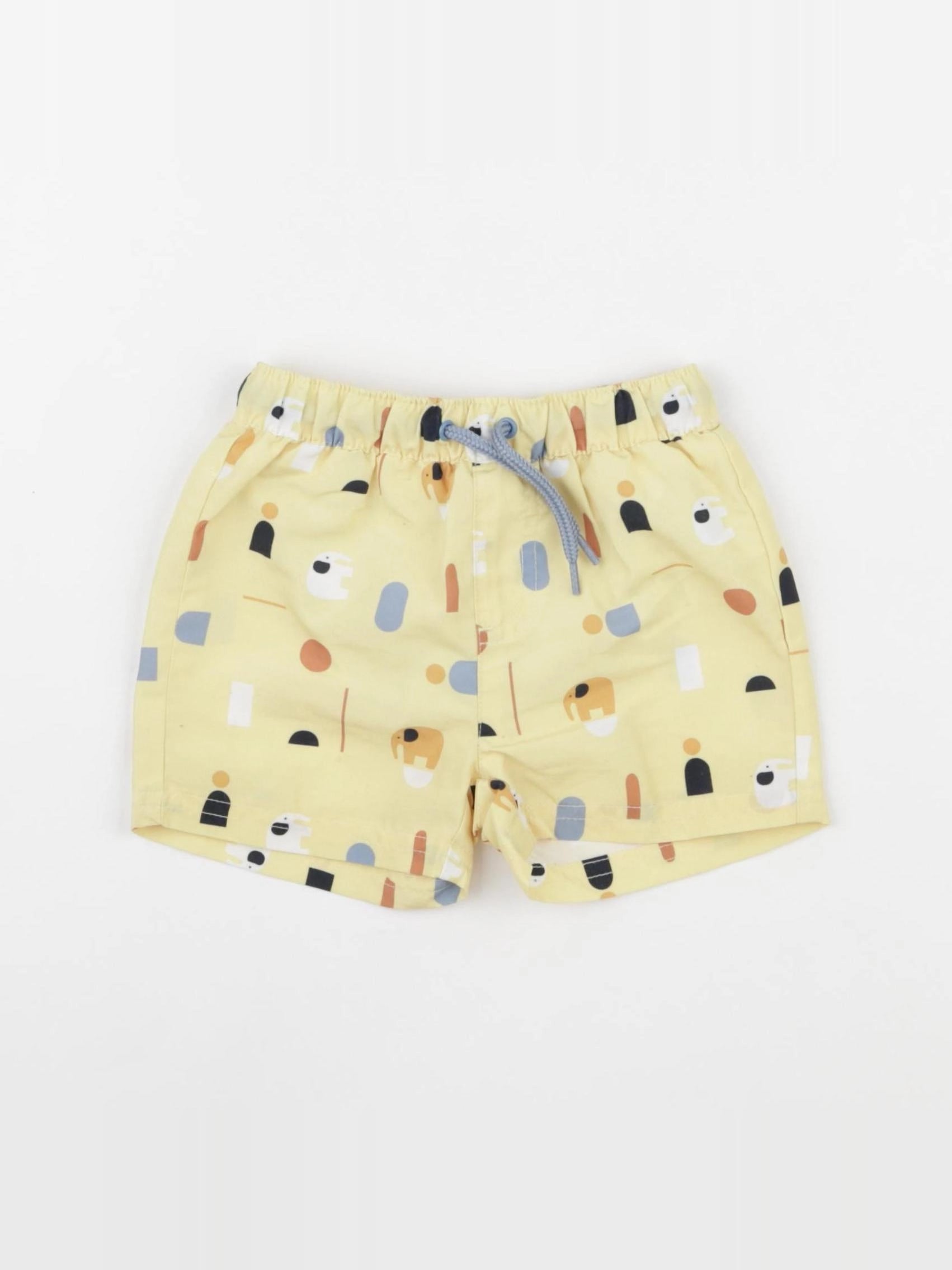 Vertbaudet - maillot de bain jaune - 12 mois