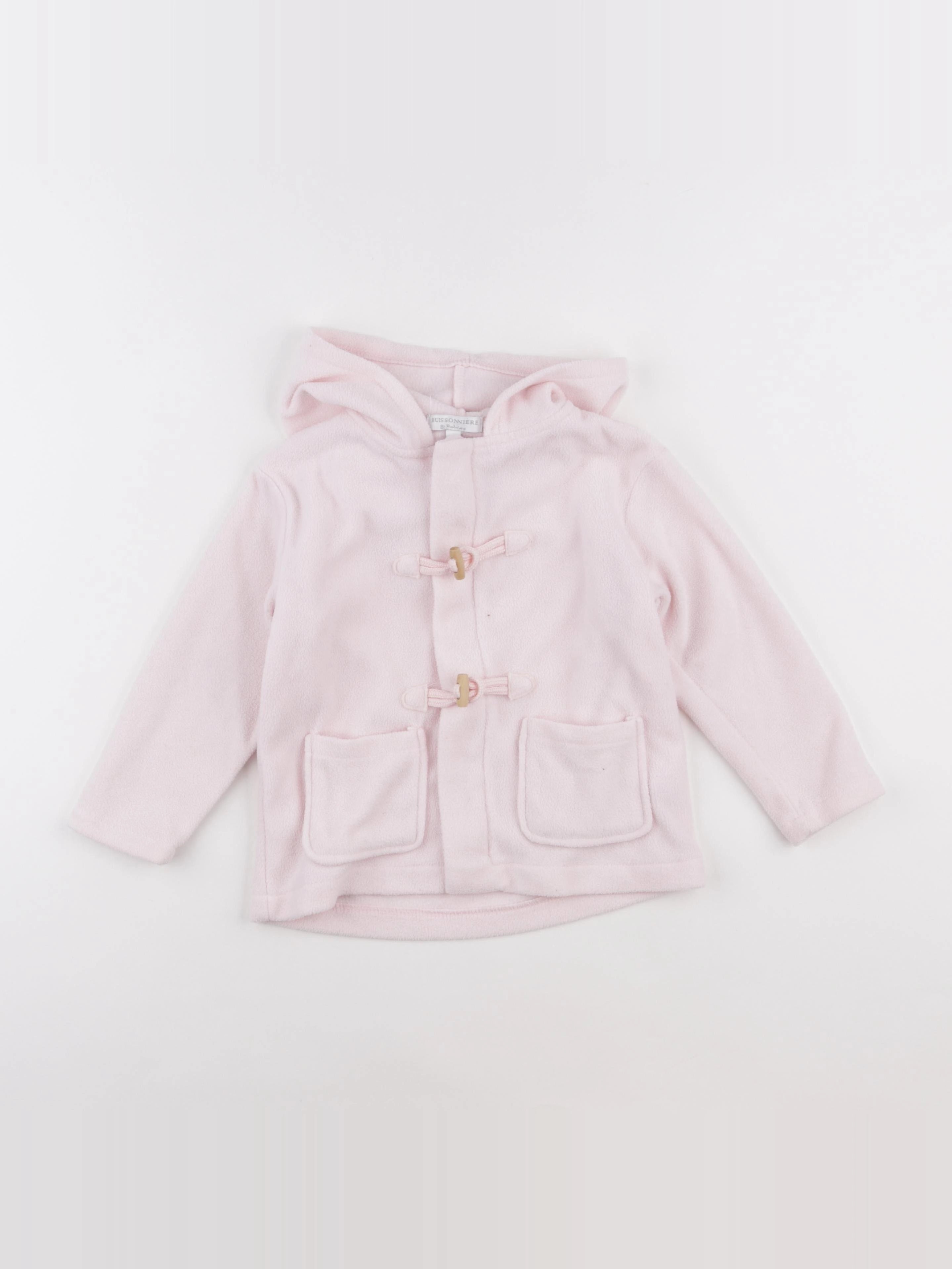 Buissonnière - robe de chambre rose - 3 ans