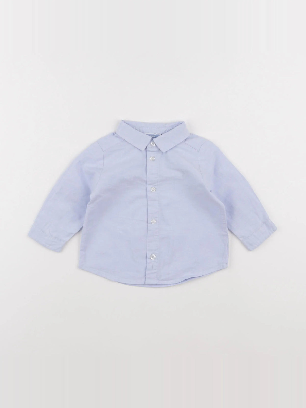 Jacadi - chemise bleu - 6 mois