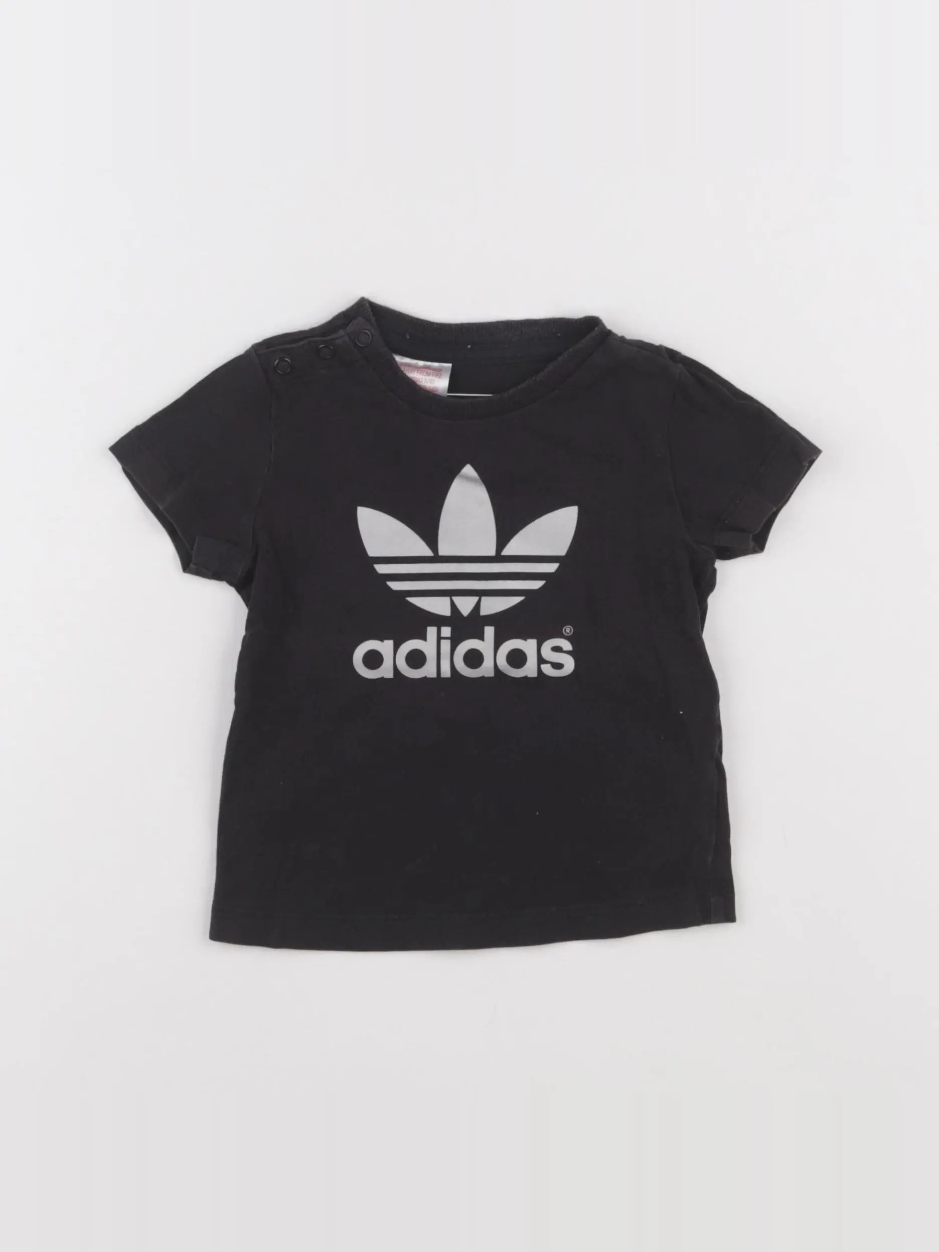 Adidas - tee-shirt noir - 12 mois