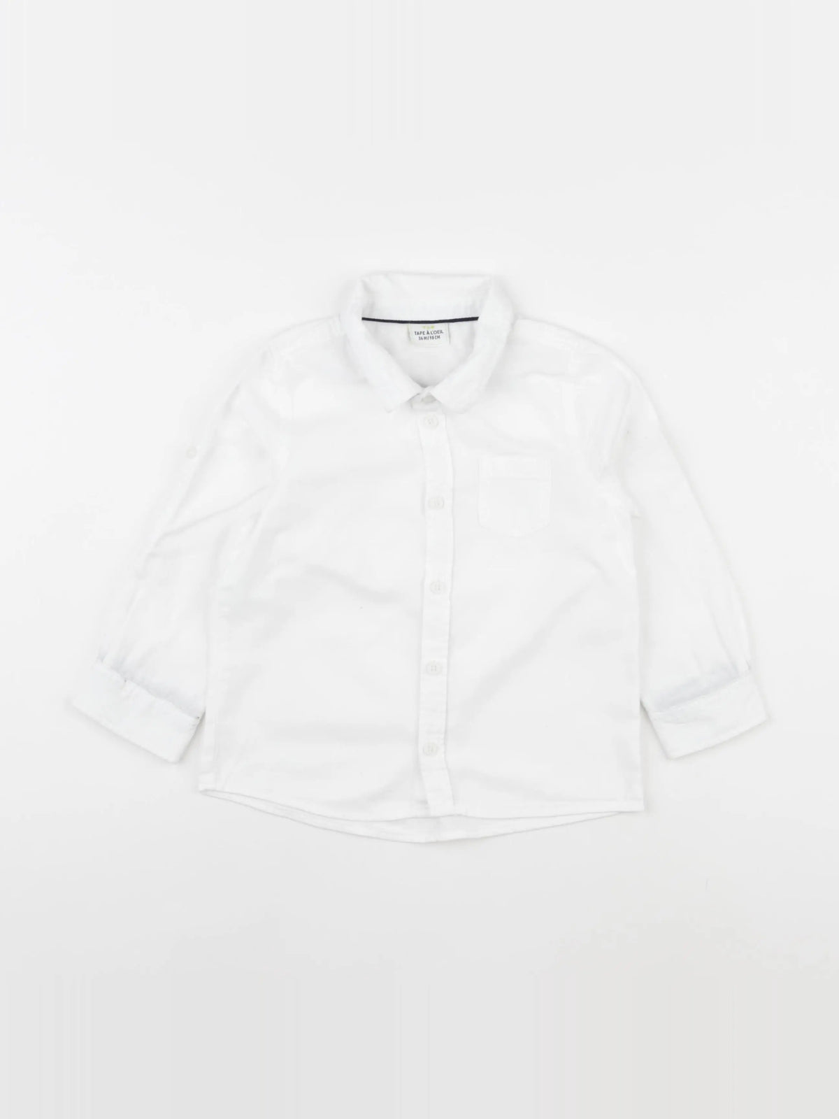 Tape à l'oeil - chemise blanc - 36 mois