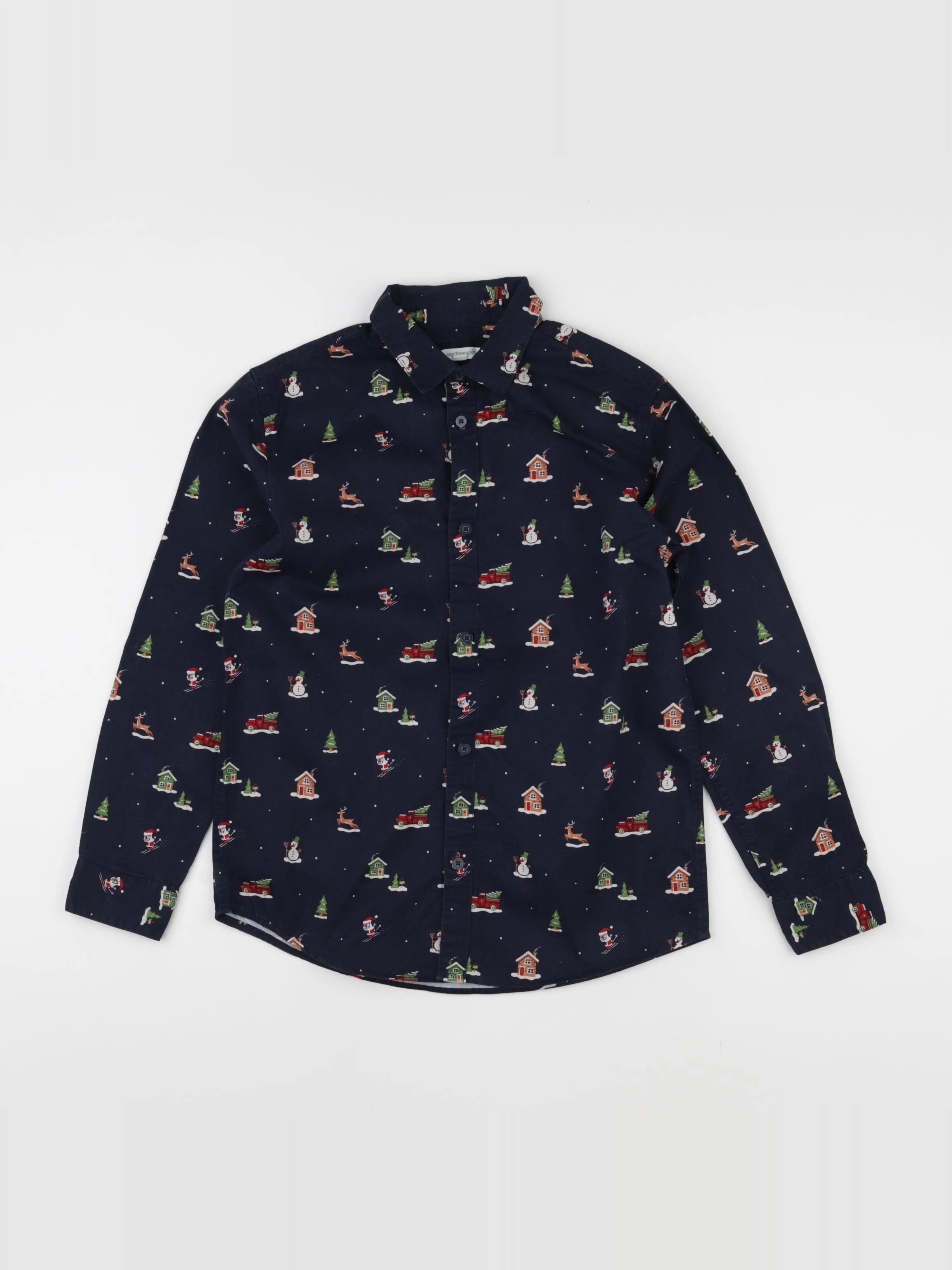 Vertbaudet - chemise bleu - 12 ans