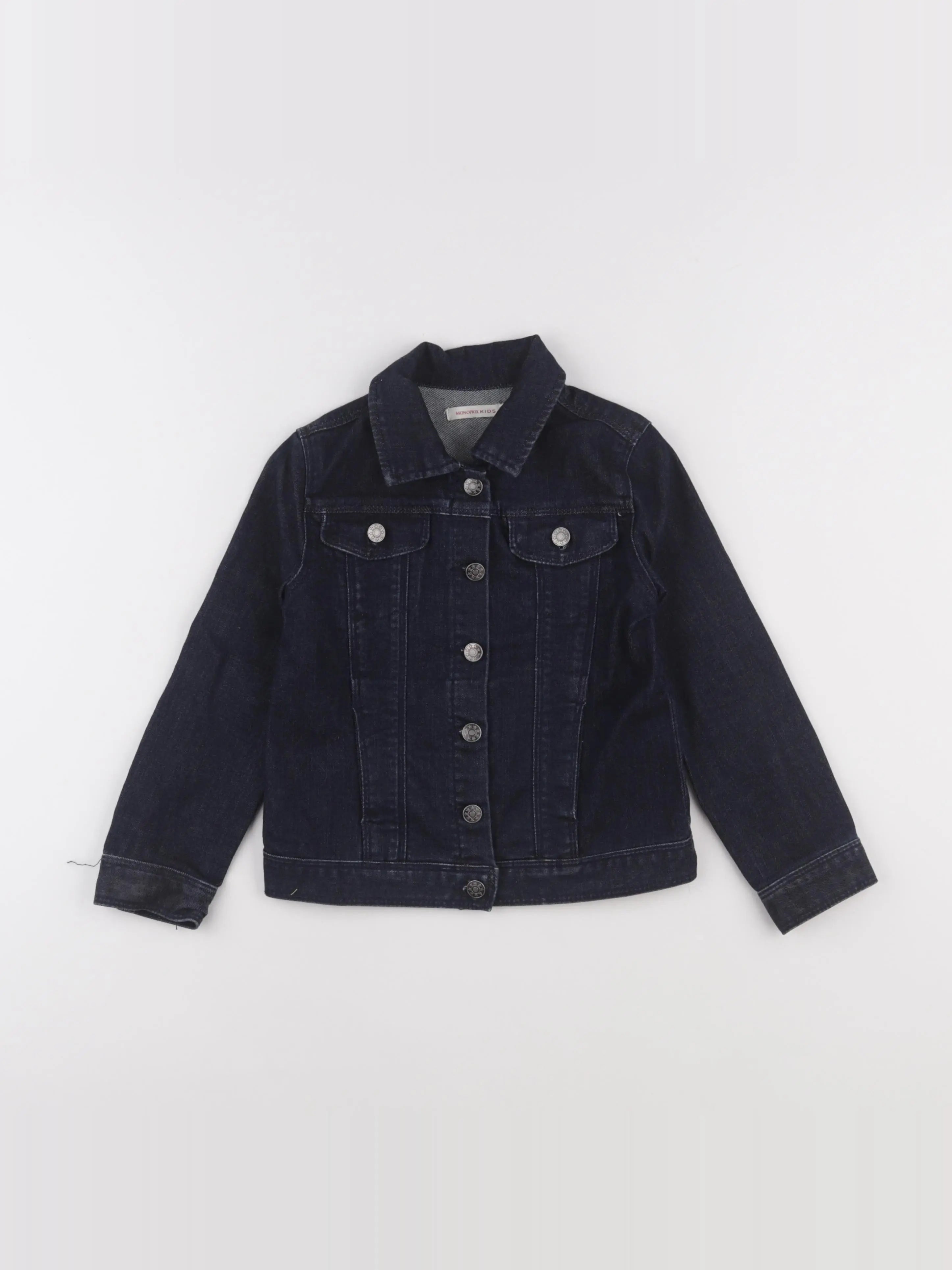 Monoprix - veste bleu - 6 ans