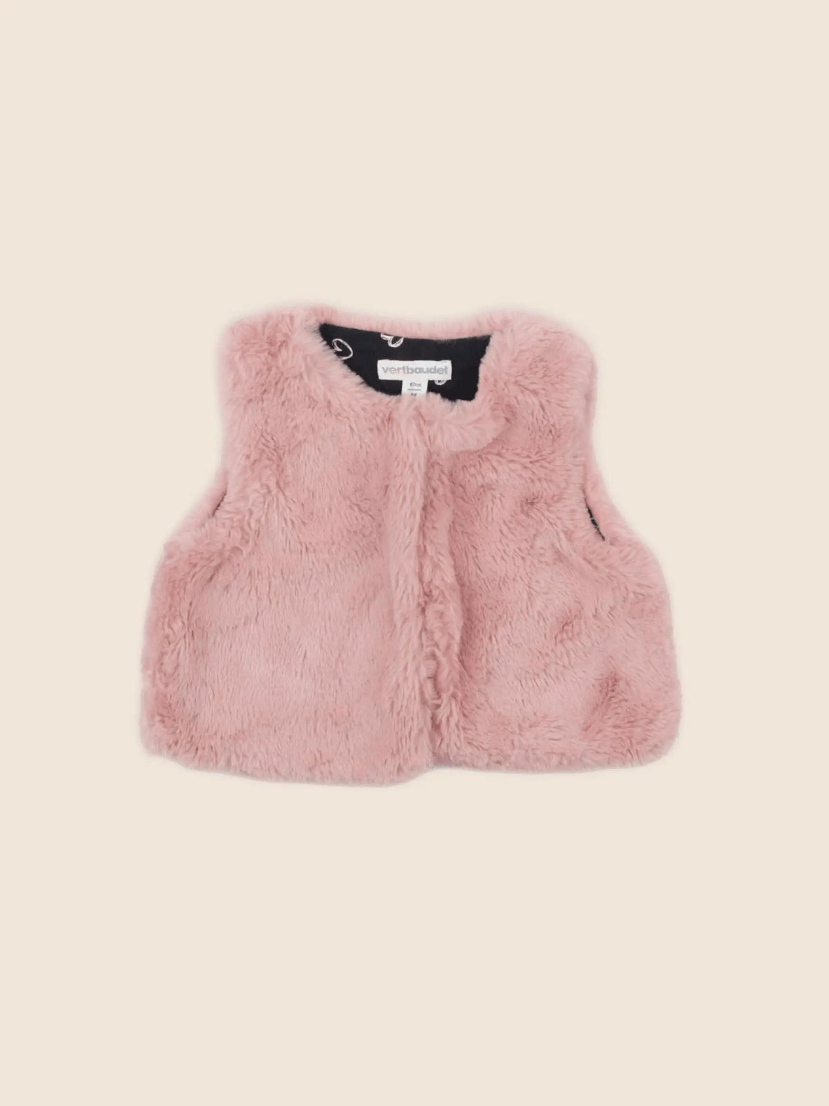 Vertbaudet - gilet rose - 6 mois