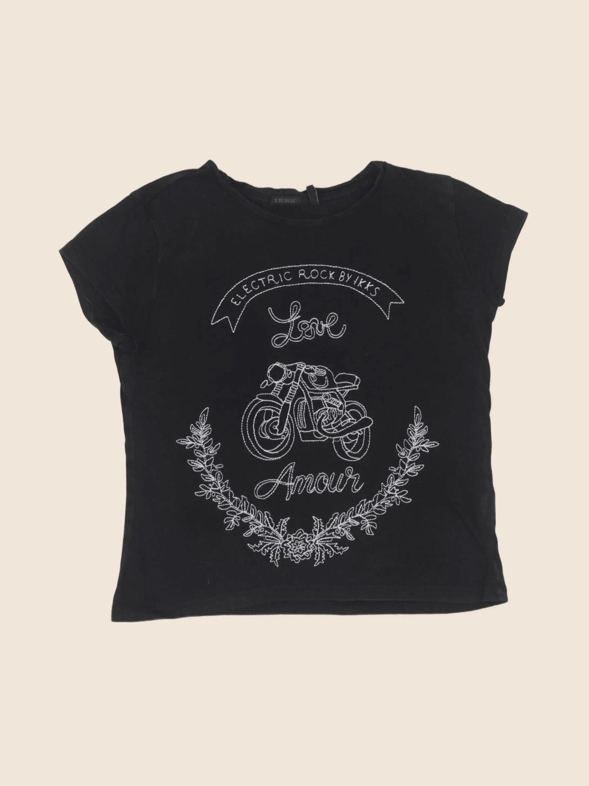 IKKS - tee-shirt noir - 10 ans