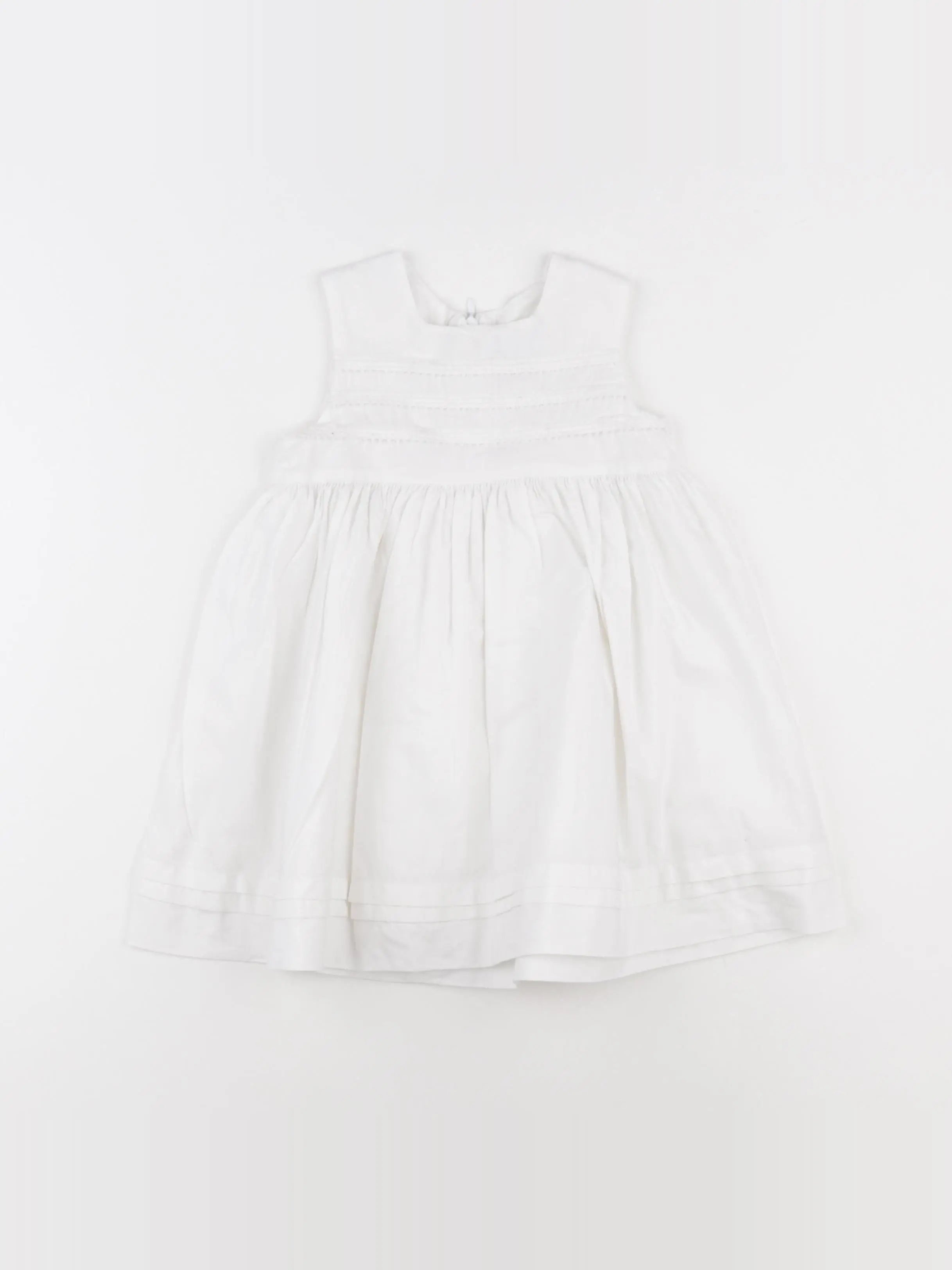 Cyrillus - robe blanc - 24 mois
