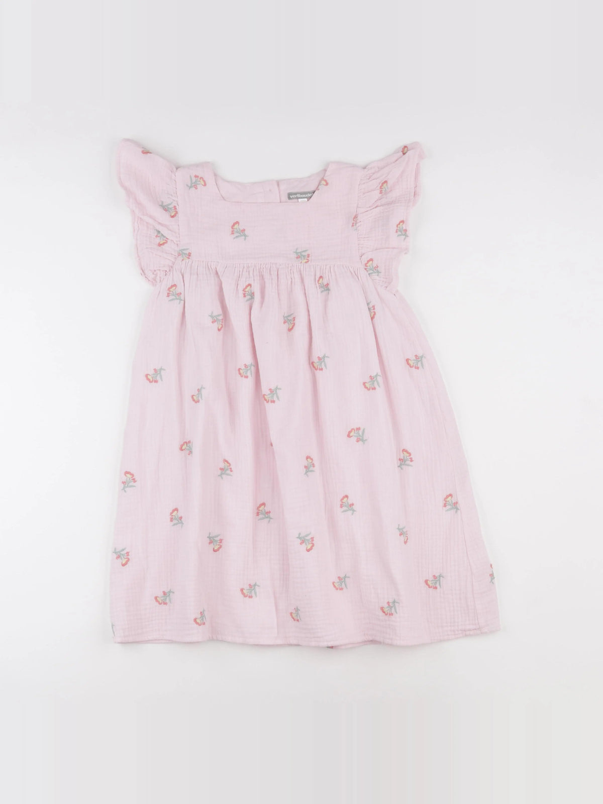 Vertbaudet - robe rose - 10 ans