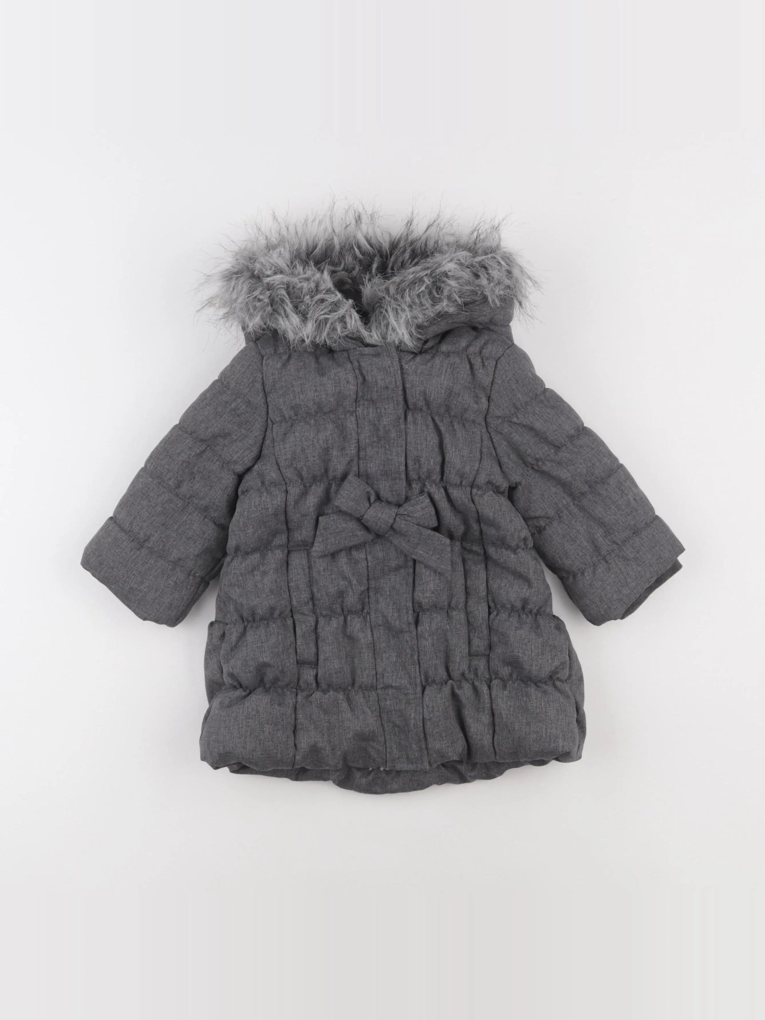 Natalys - parka gris - 12 mois