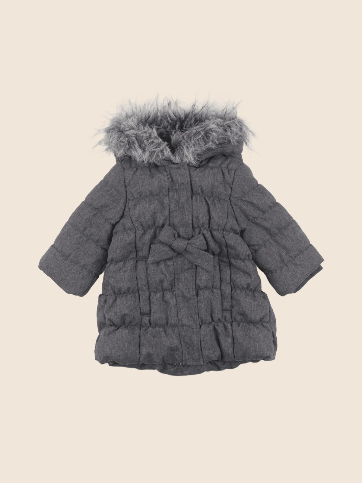 Natalys - parka gris - 12 mois