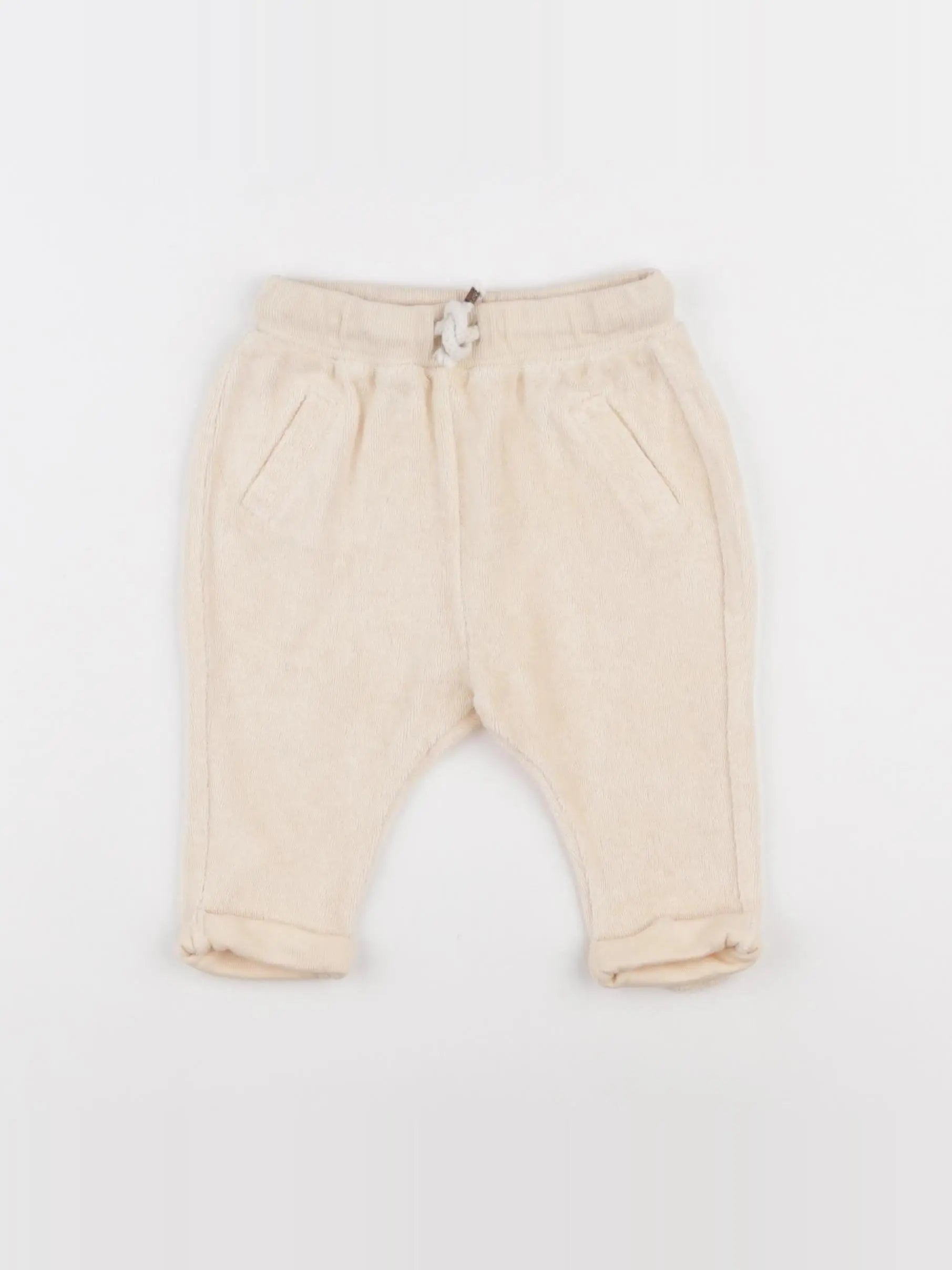 Emile et Ida - pantalon beige - 6 mois