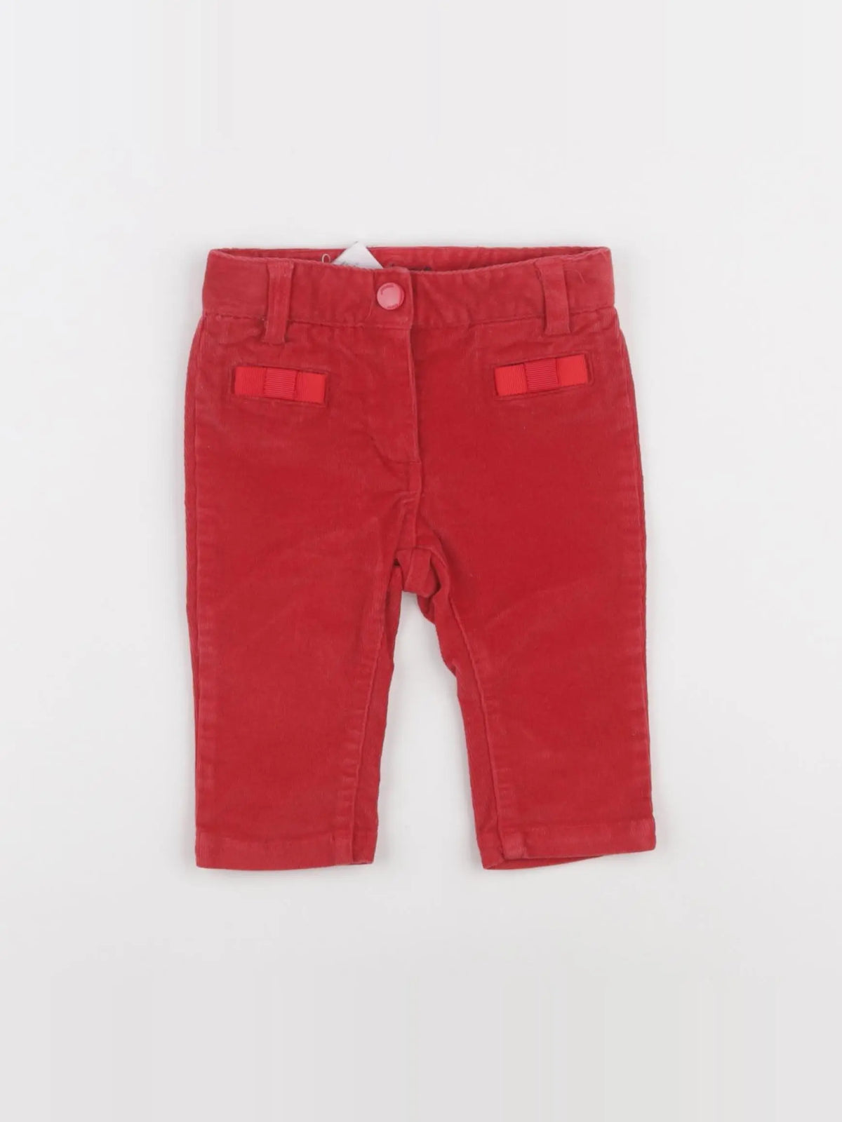 Jacadi - pantalon rouge - 6 mois