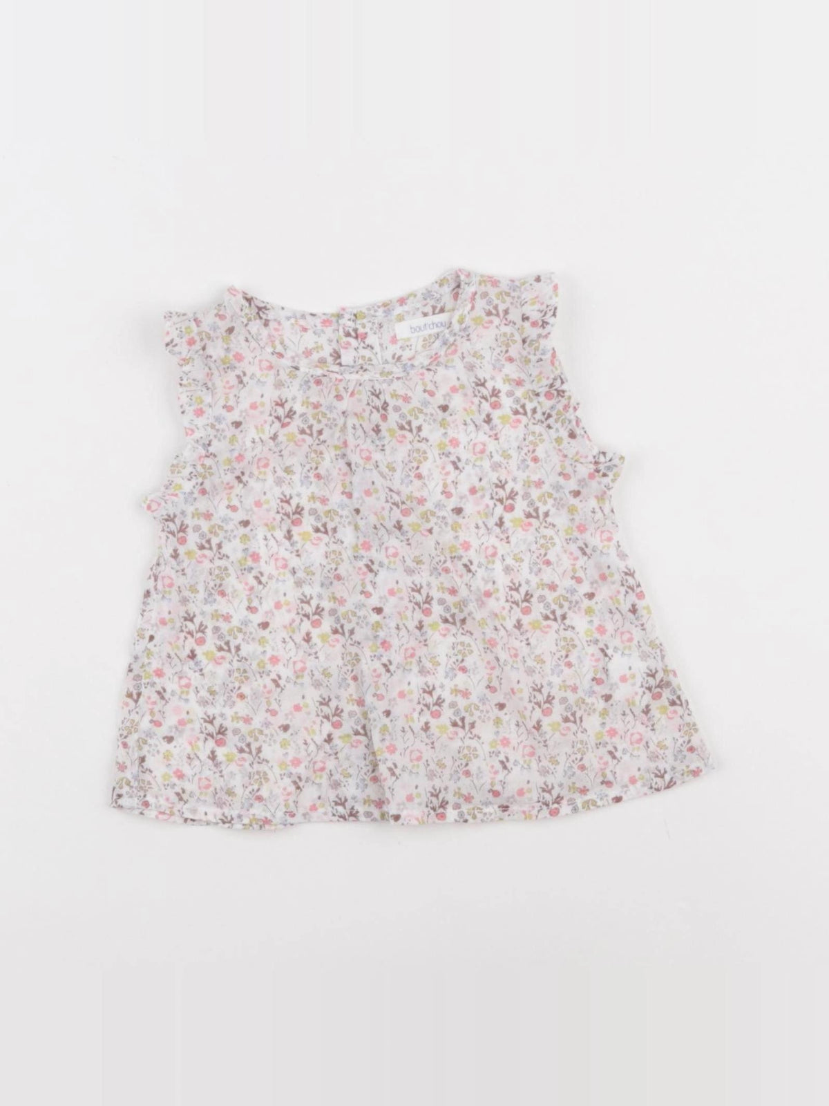 Boutchou - blouse multicolore - 3 mois