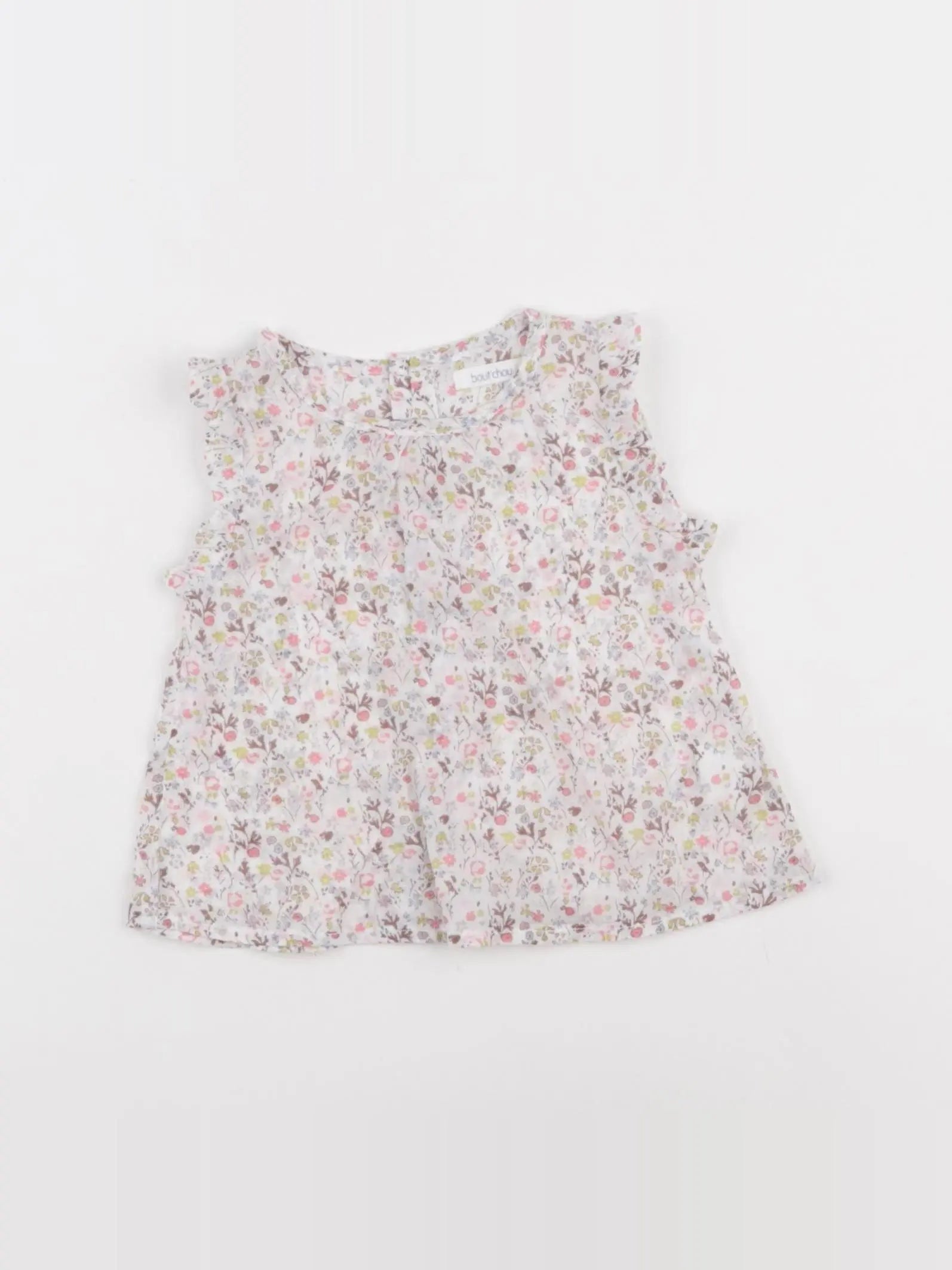 Boutchou - blouse multicolore - 3 mois