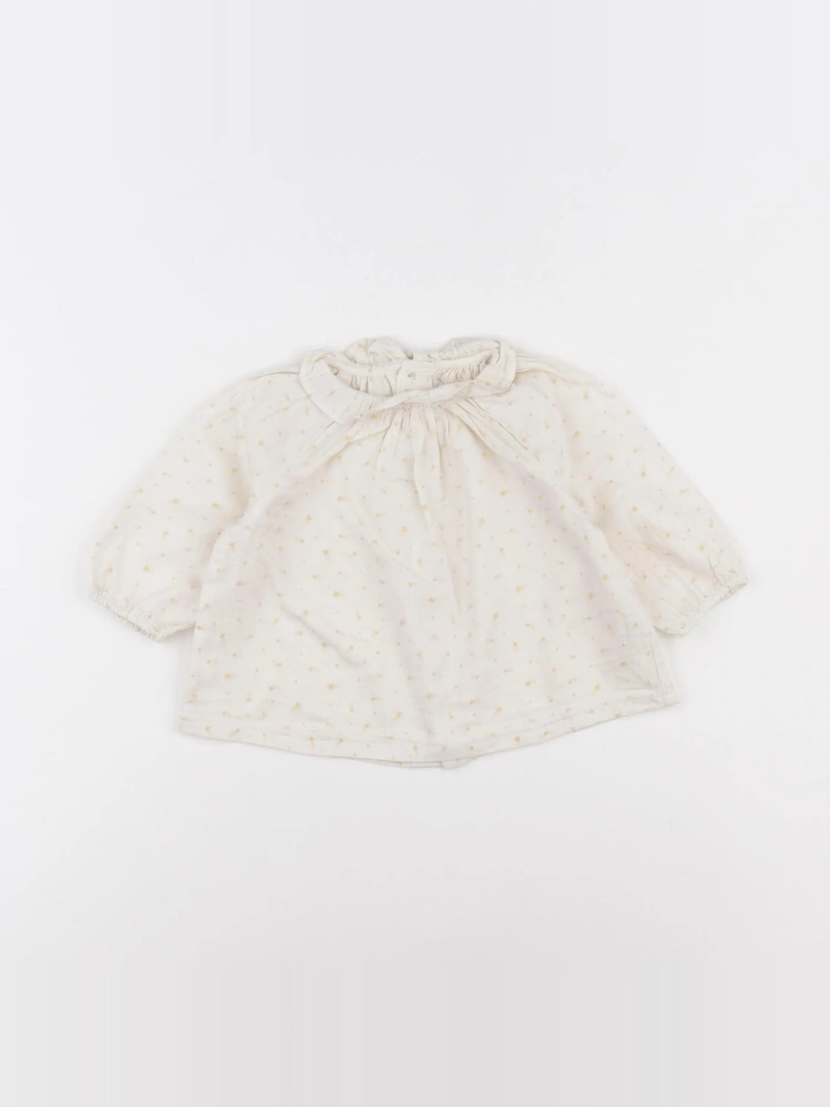 Boutchou - blouse jaune - 6 mois