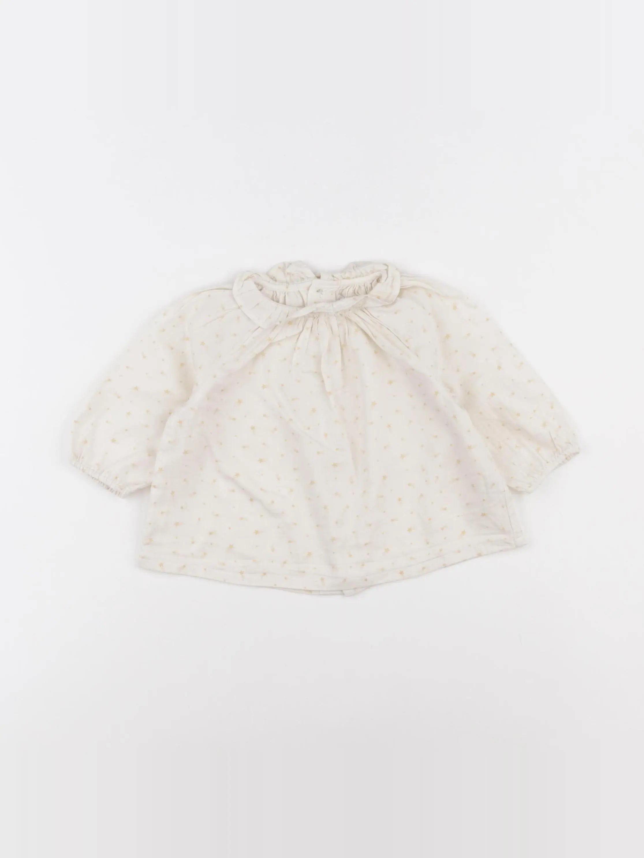 Boutchou - blouse jaune - 6 mois