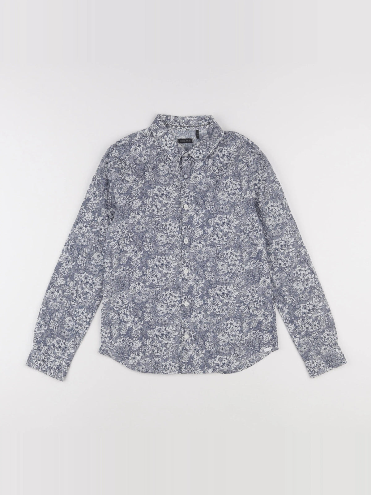 IKKS - chemise bleu - 10 ans