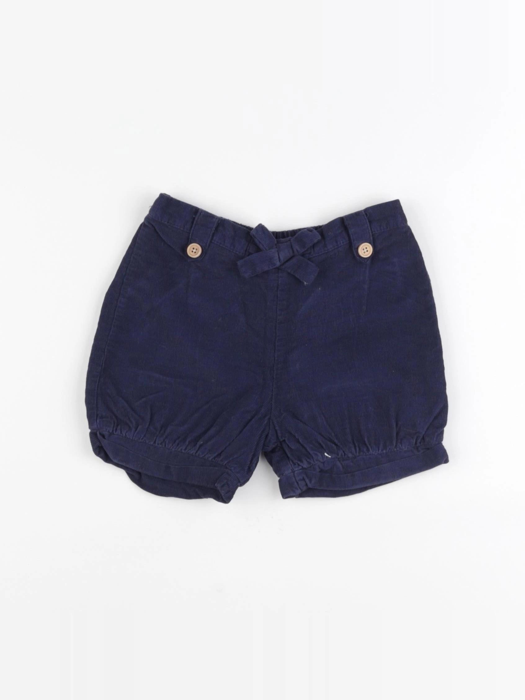 Cyrillus - short bleu - 24 mois