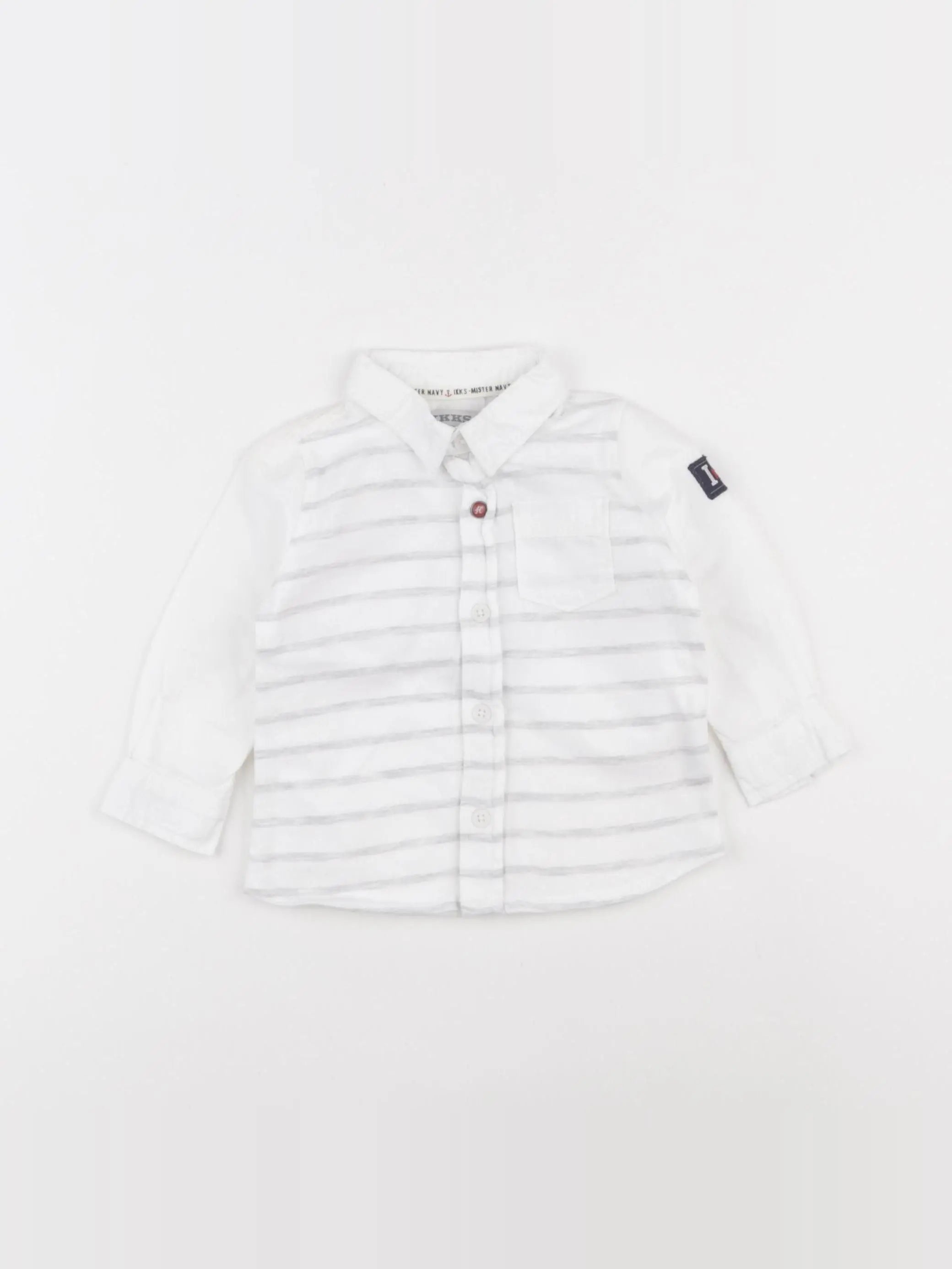 IKKS - chemise blanc - 6 mois